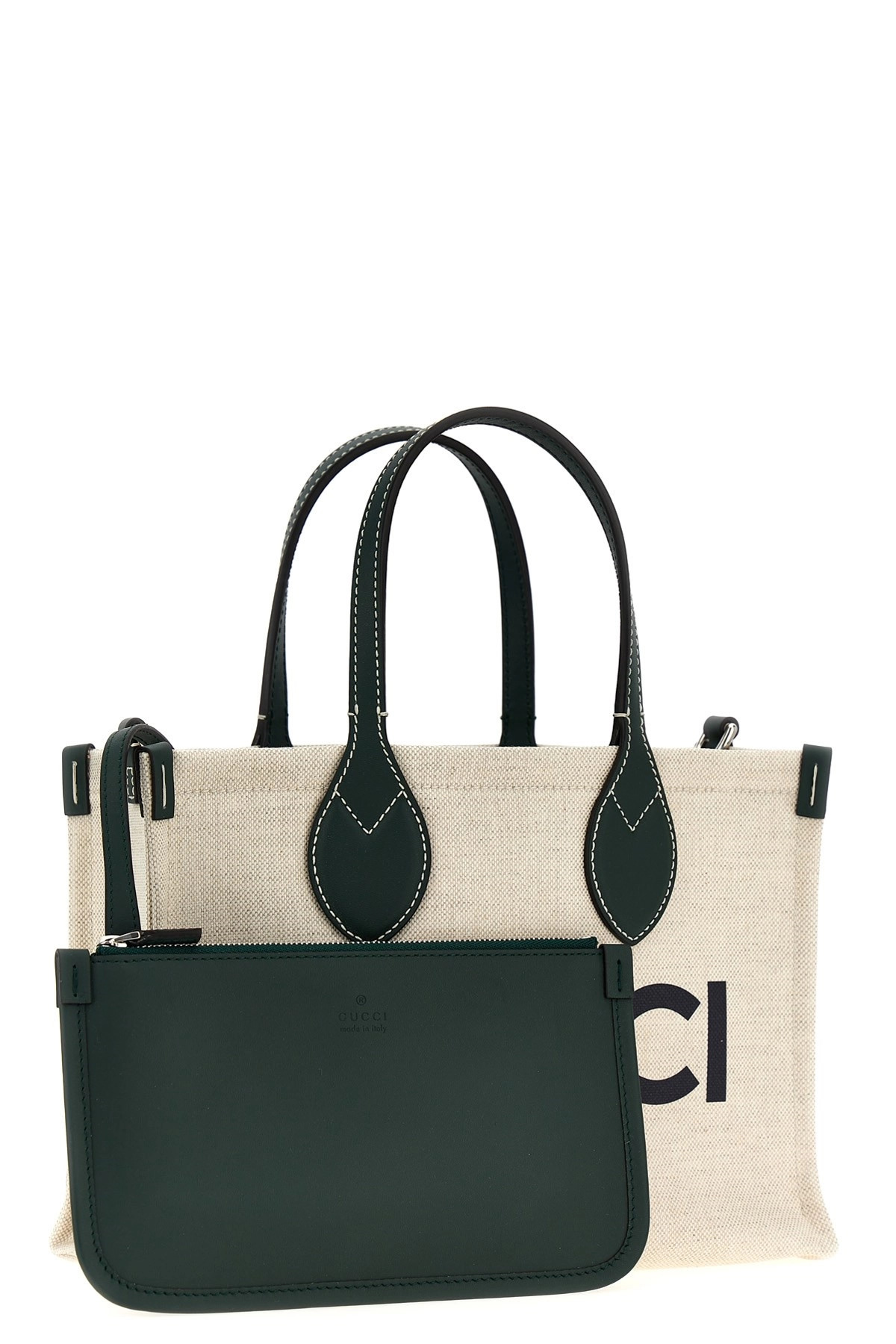 Mini logo shopping bag - 4