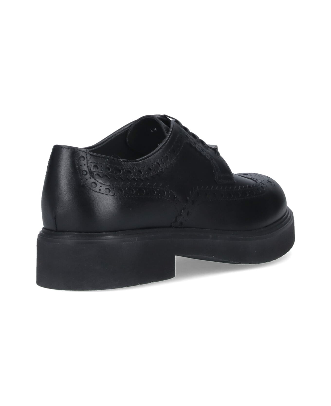 Logo Derby Shoes - 4