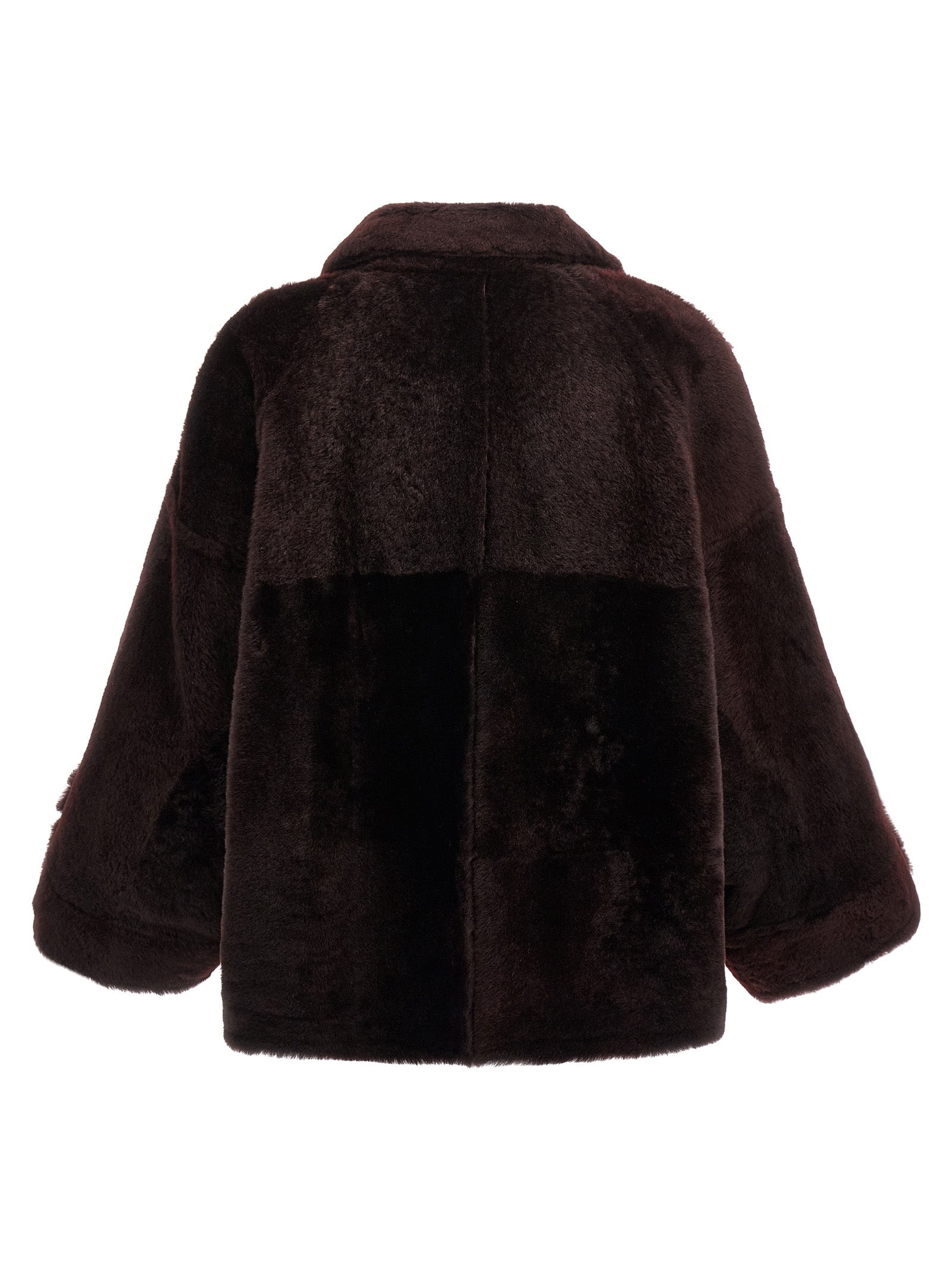 Reversible Jacket Fur Bordeaux - 3