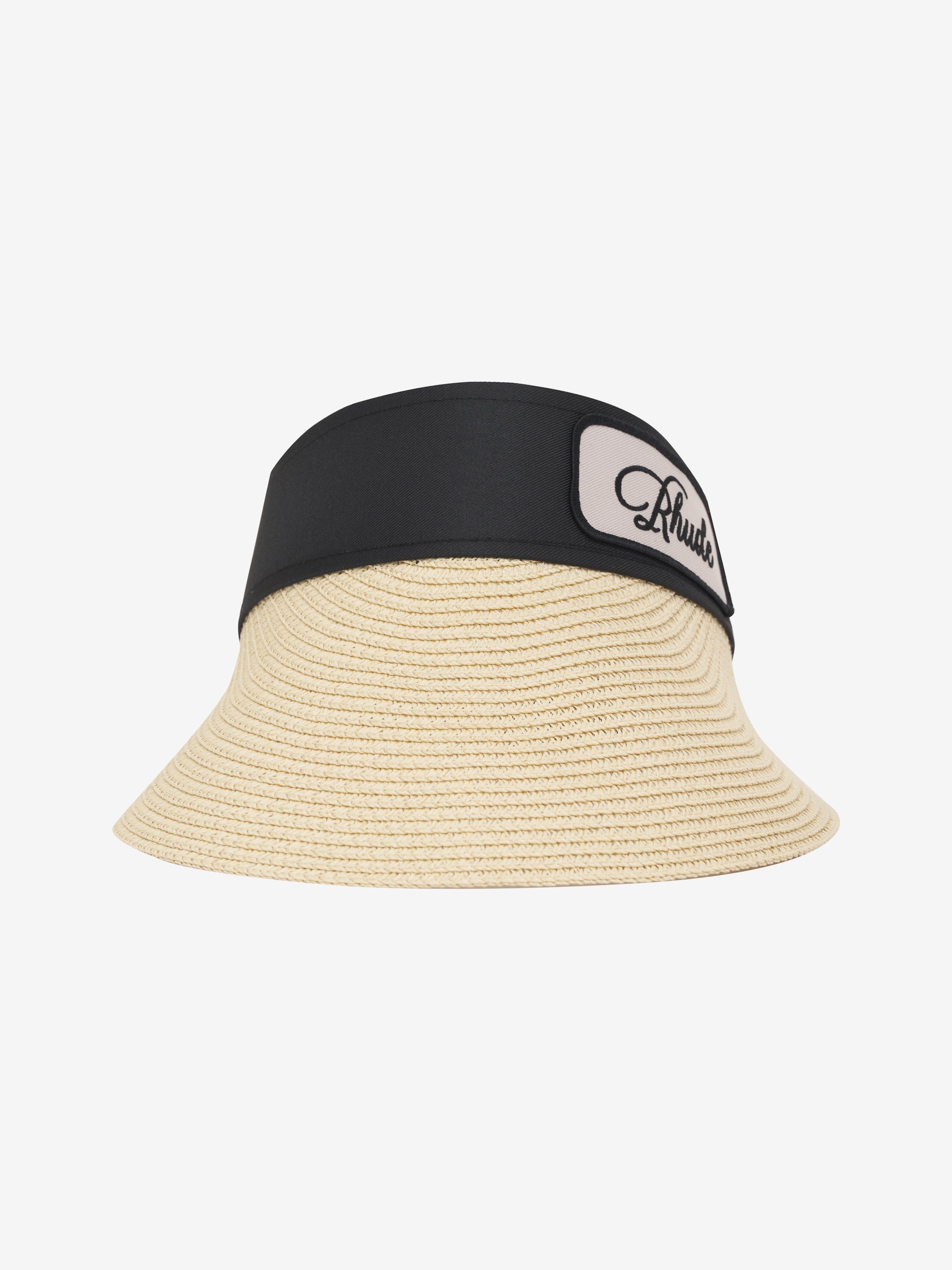 PATCH LOGO STRAW VISOR - 1