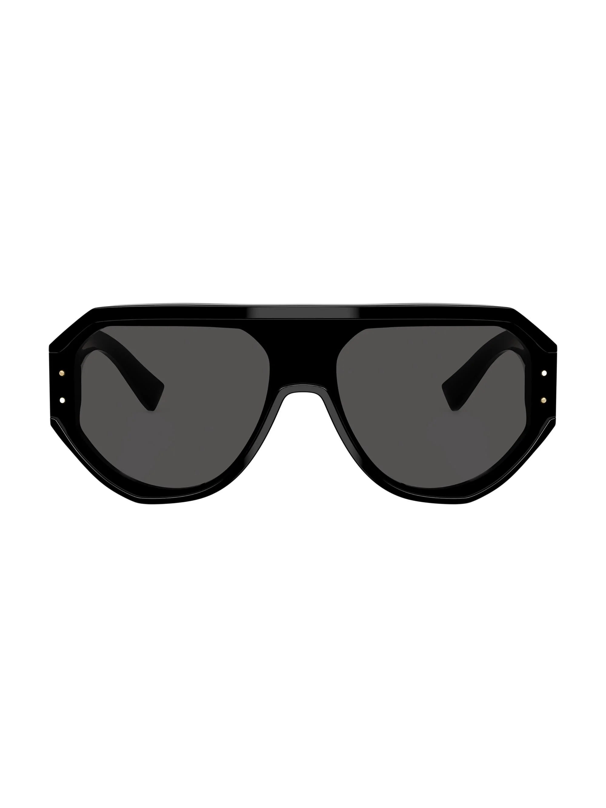 Men's Aviator Sunglasses - Black - 1