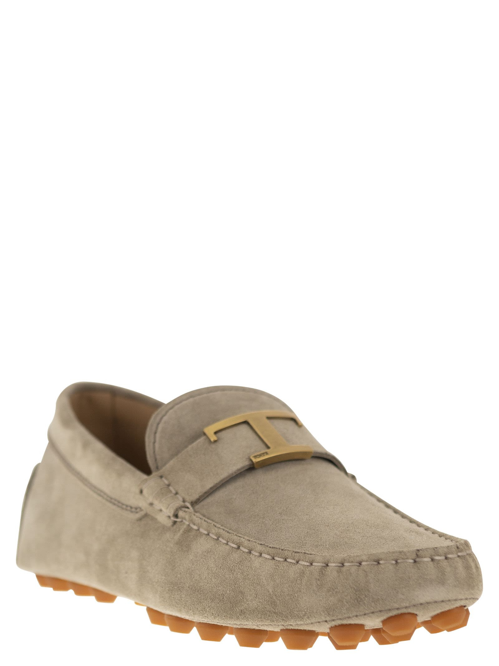 Tod's Men Rubber Bubble T Timeless In Suede Leather - 2