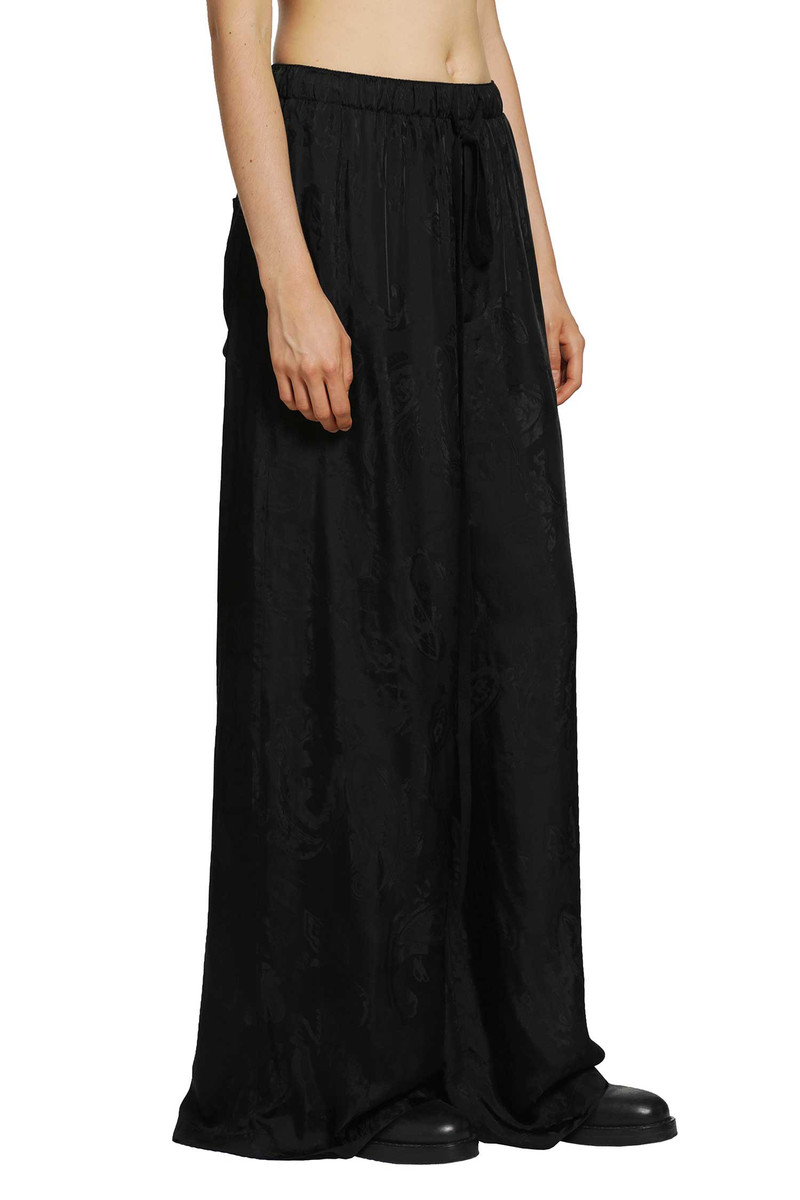 Ann Demeulemeester Nevi Lounge Pants In Paisley Satin outlook