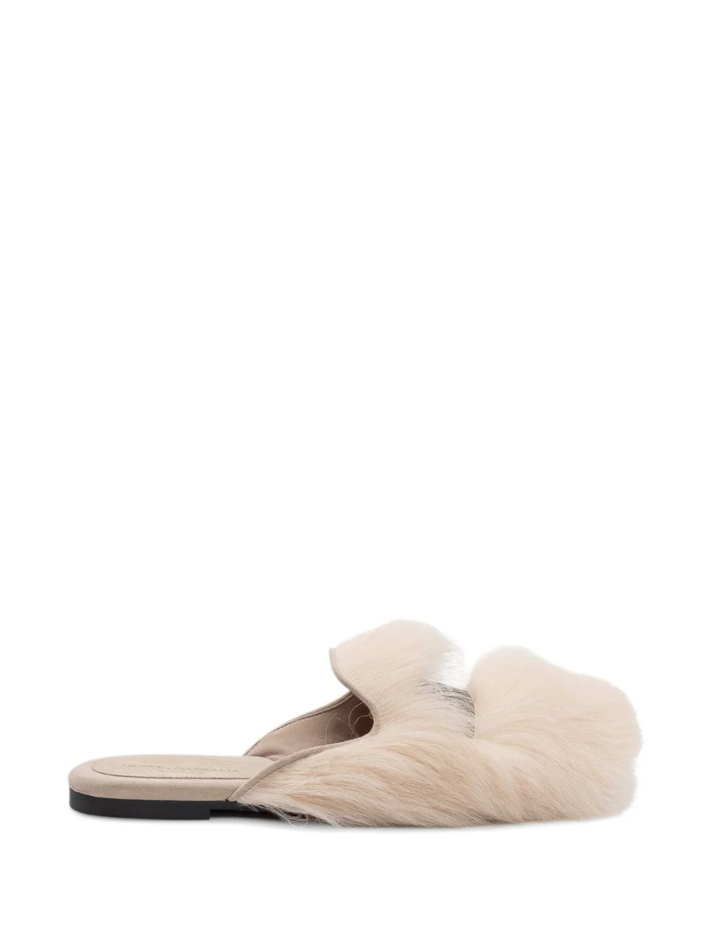 round-toe texture mules - 1