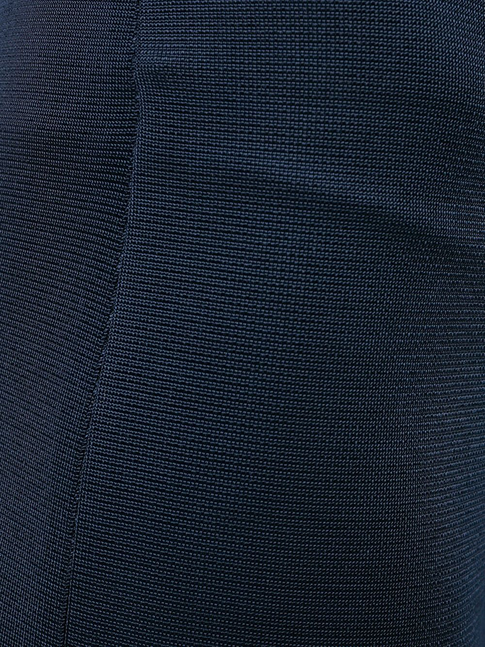 jersey flared trousers - 5
