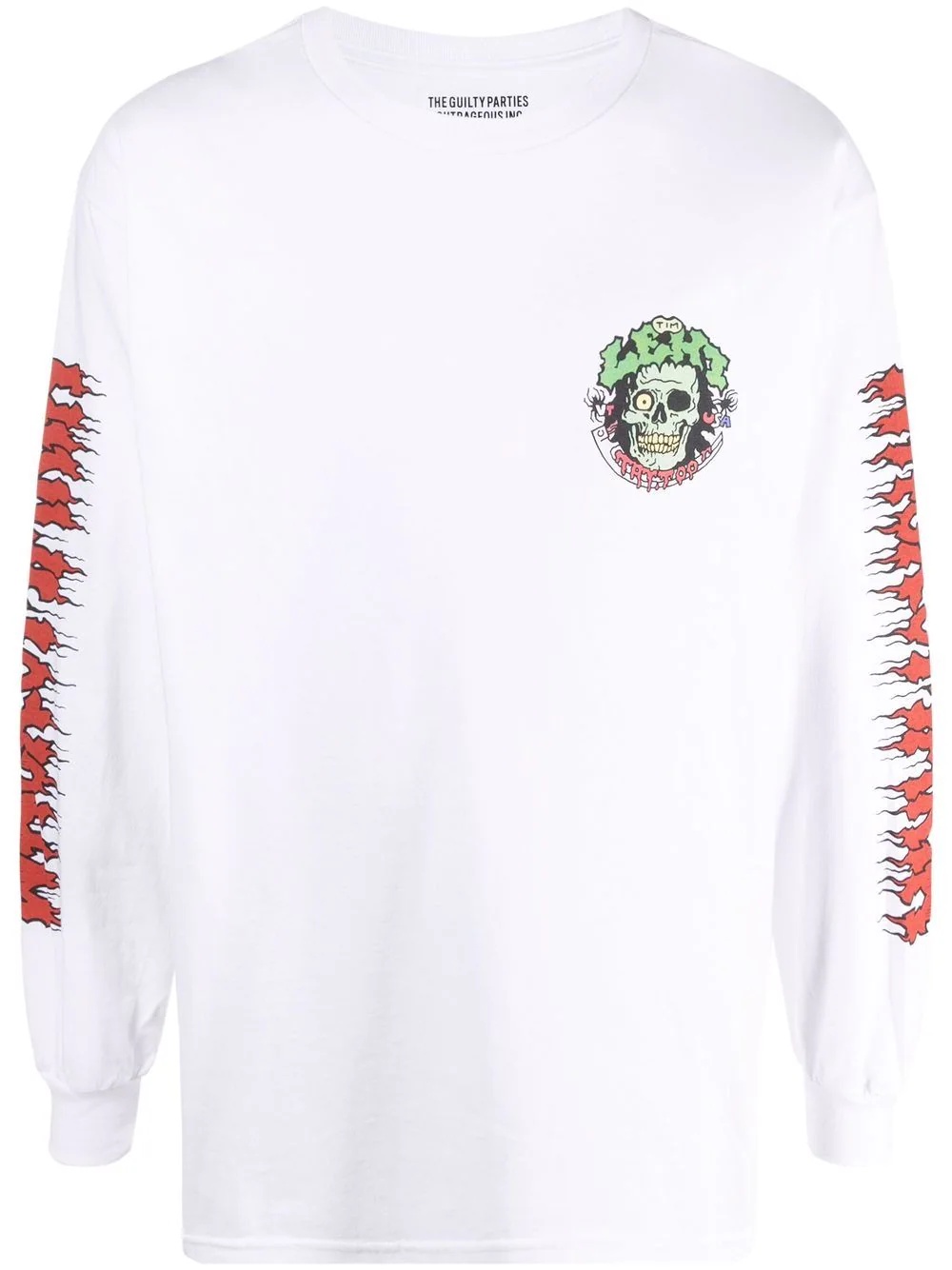 x Tim Lehi graphic-print long-sleeve T-shirt - 1