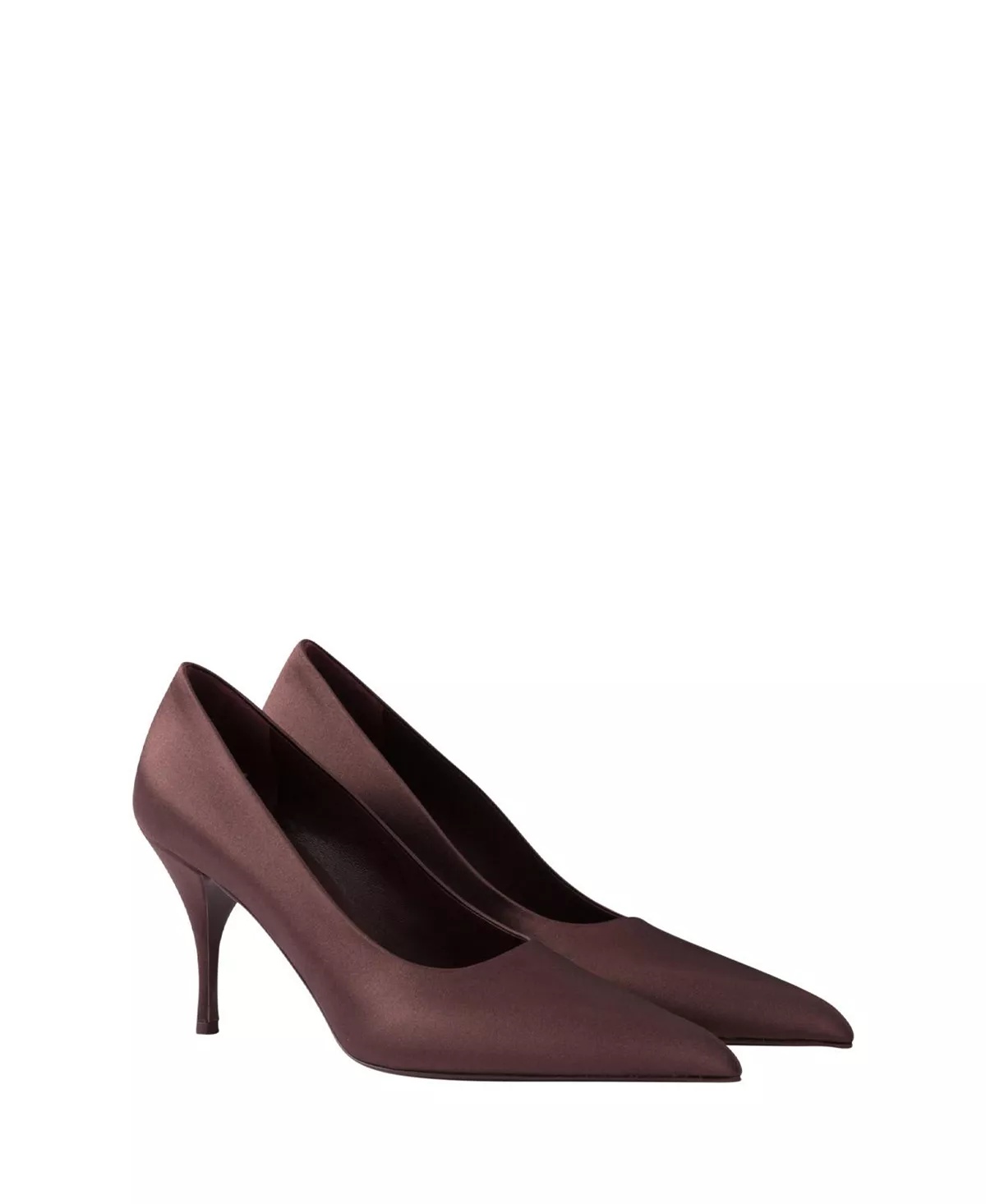 Women's Satin Pumps - 1