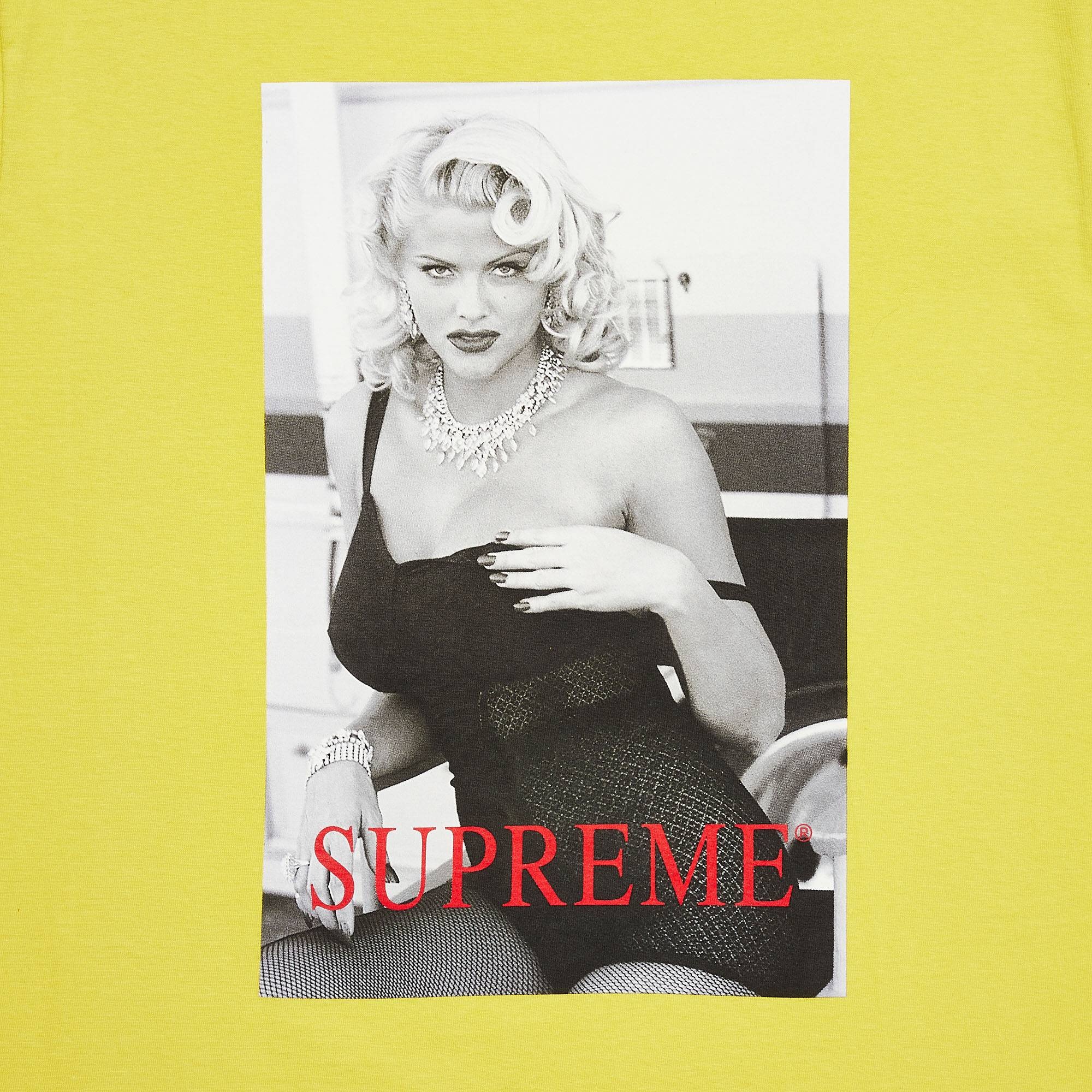 Supreme Anna Nicole Smith Tee 'Lemon' - 3