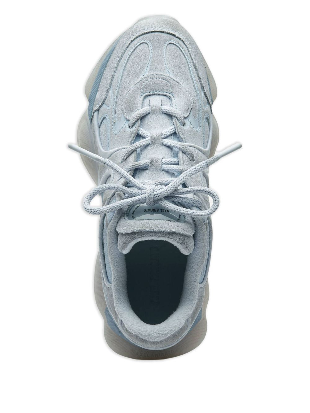 Eris sculpted-panel lace-up sneakers - 3