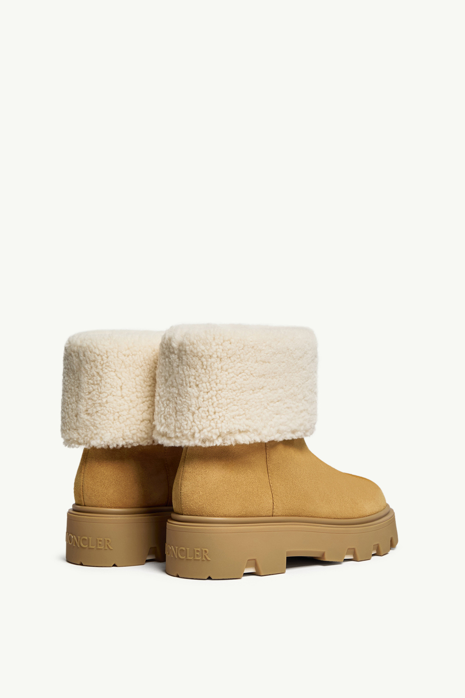 Aurea Mid Suede & Shearling Boots - 5