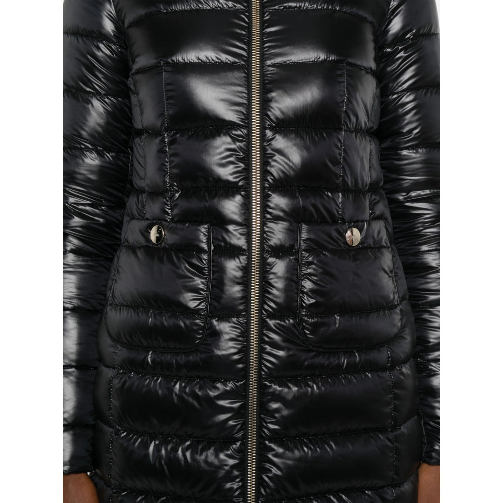 Herno Black Coats - Single Breasted Coats Women - 2