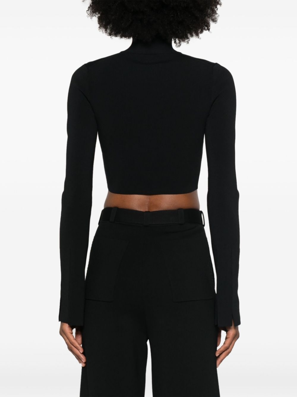 zip-up cardigan - 4
