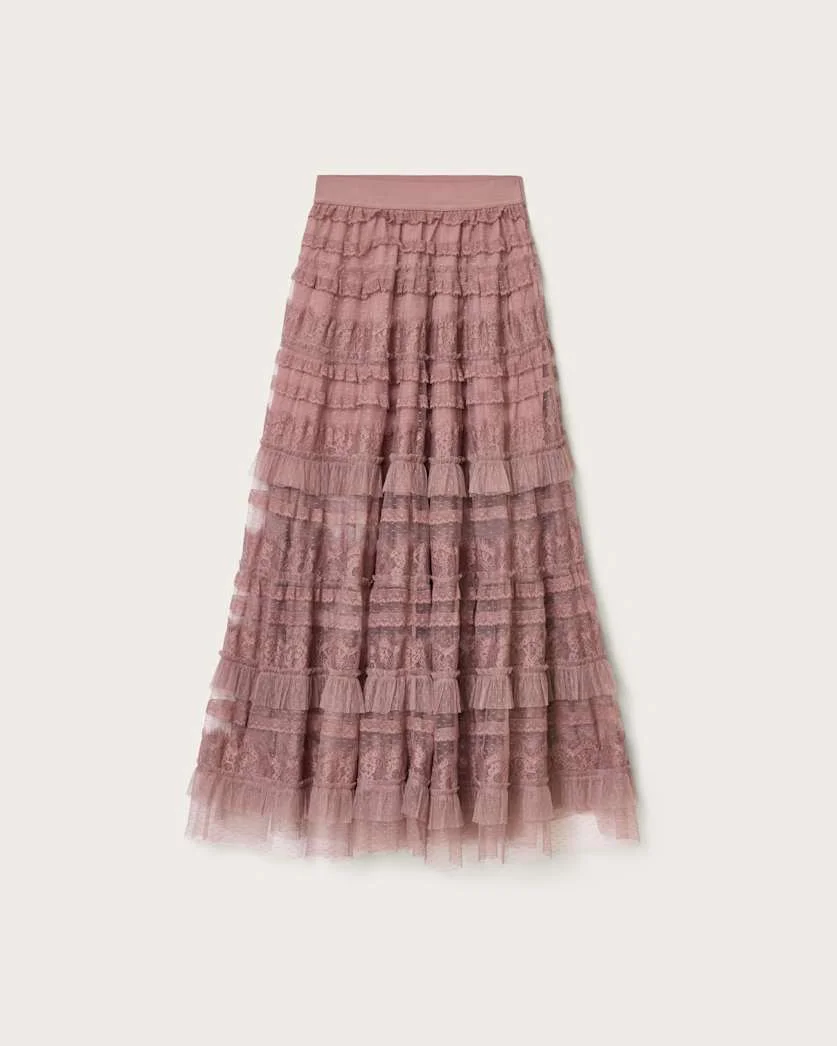 ARLEA TULLE MAXI SKIRT - 1
