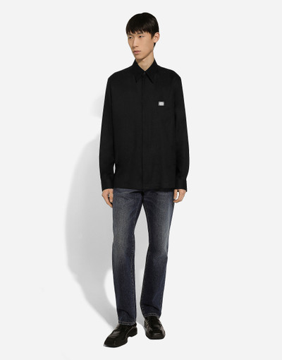 Dolce & Gabbana Technical fabric shirt with tag outlook