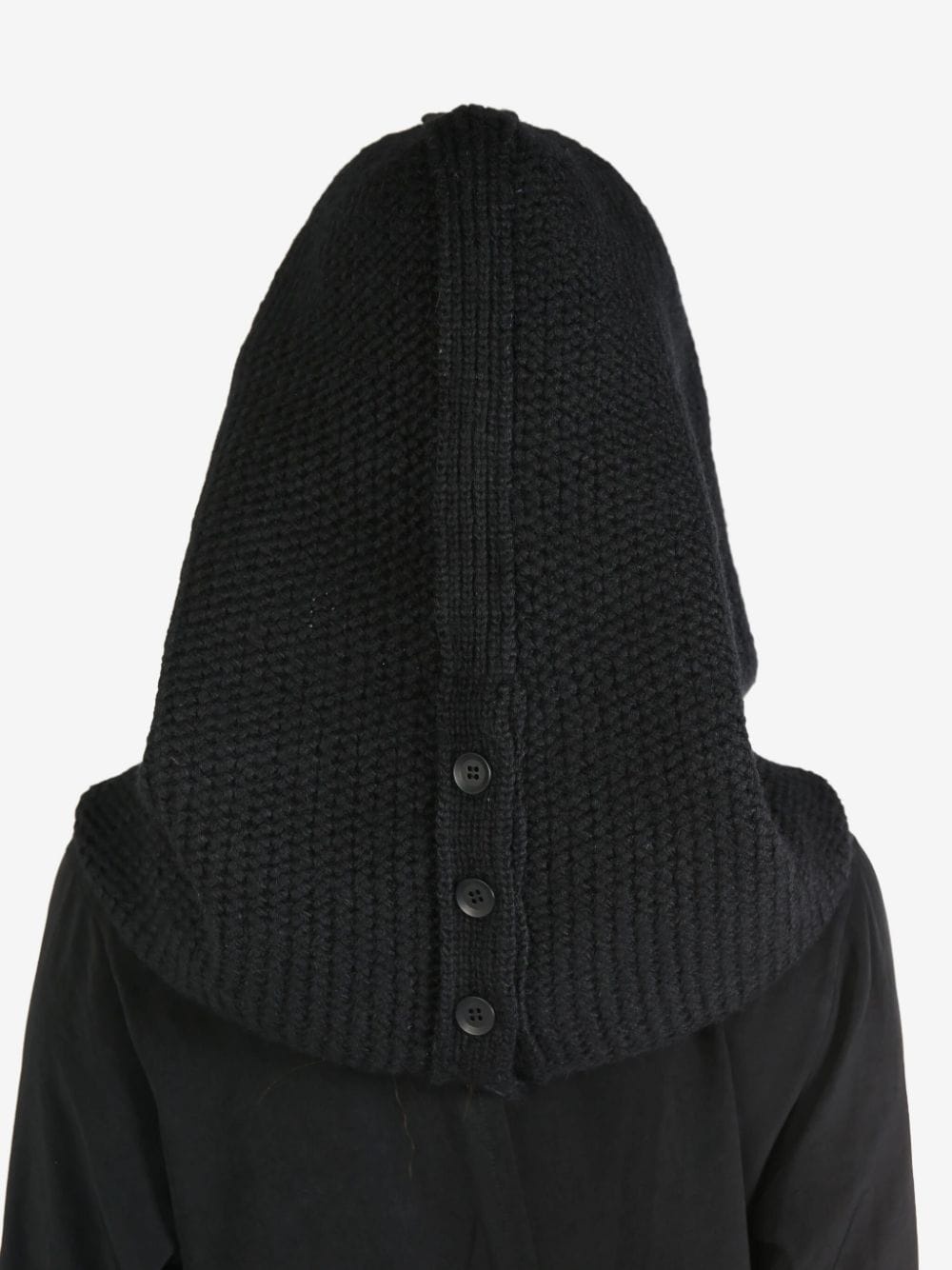 button-up hooded warmer - 2