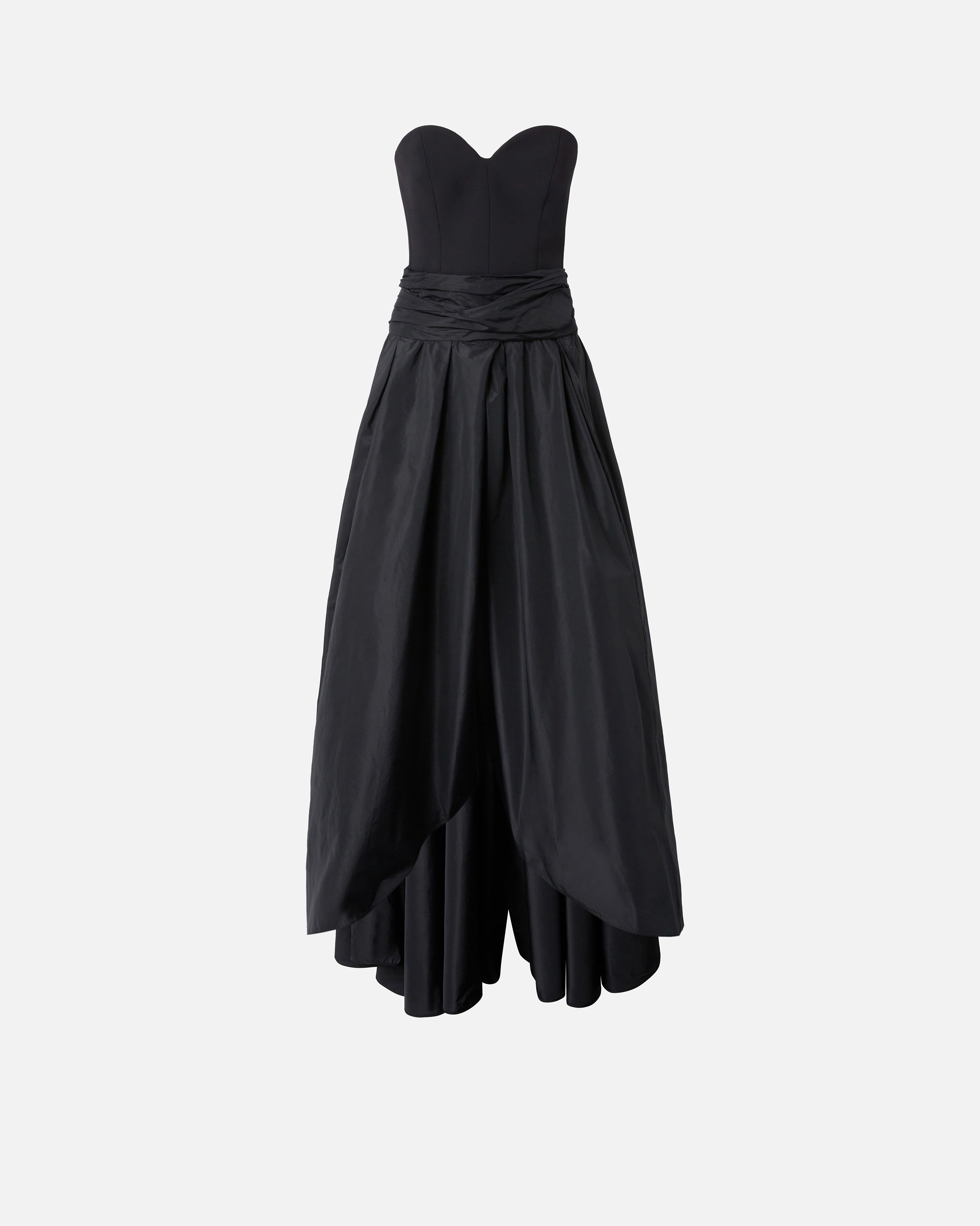 TWO-PIECE DRESS WITH PLAYSUIT AND MAXI SKIRT - 1