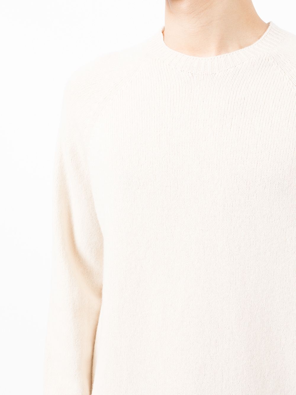 crew-neck wool jumper - 5