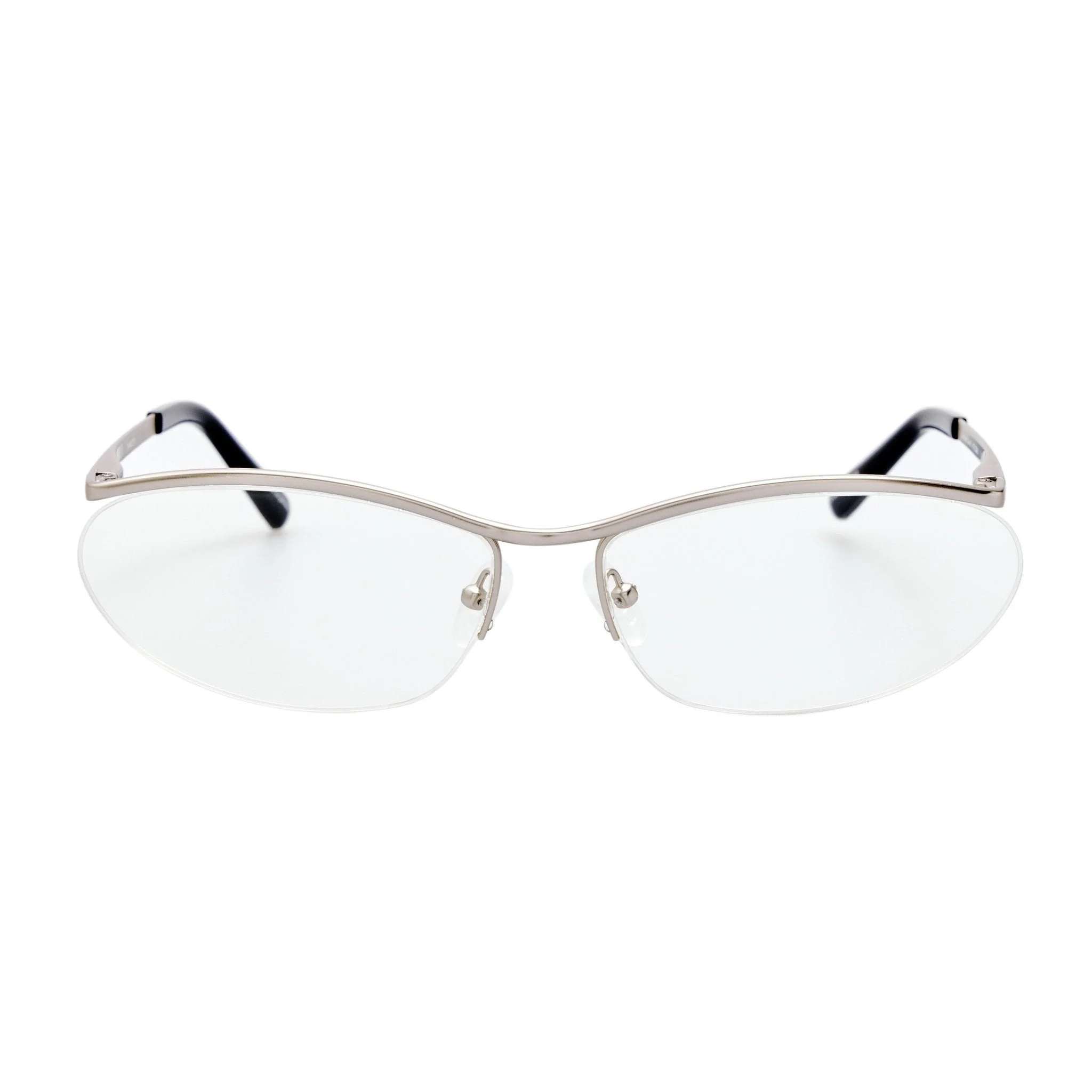 Charlotte Optical in Matt Silver - 1