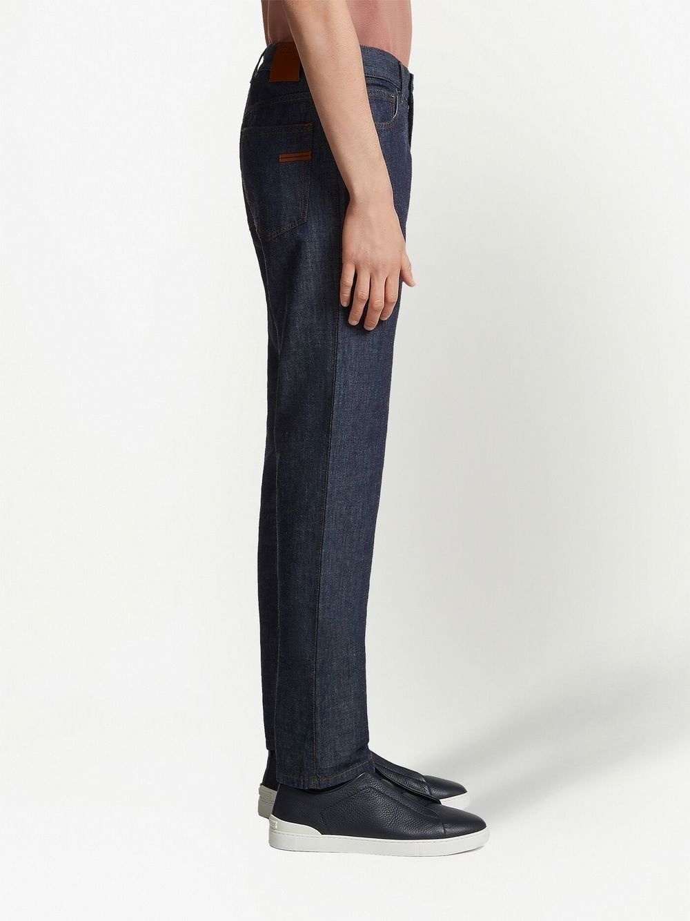 mid-rise slim-fit jeans - 4