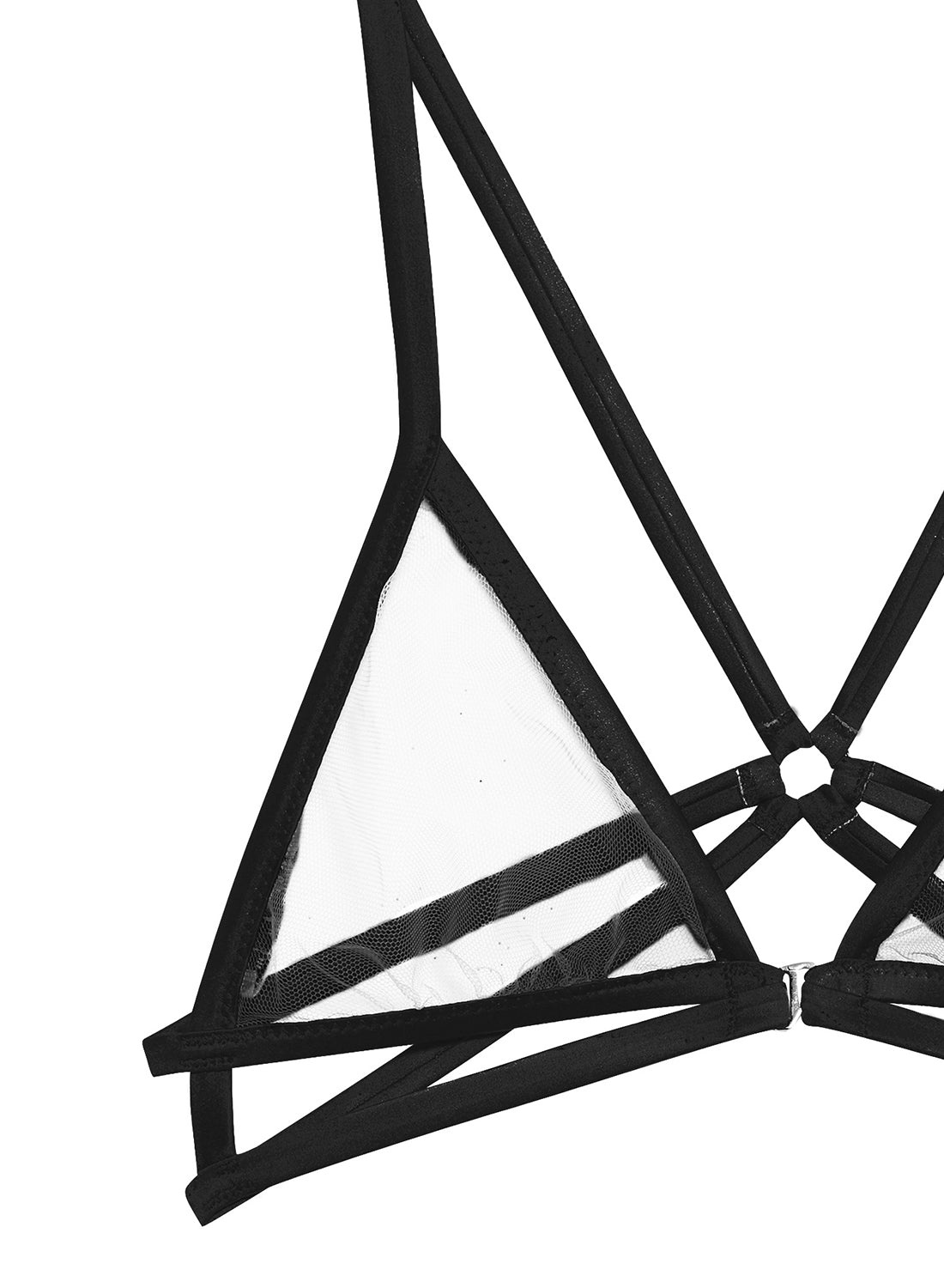 Strappy Bondage Bra - 6