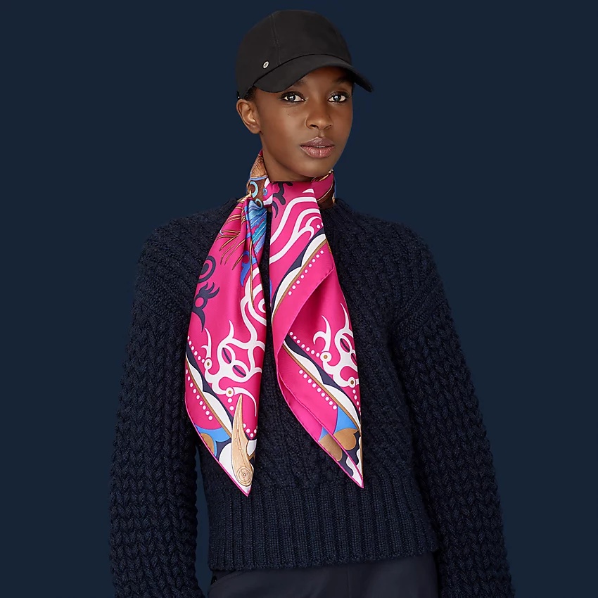 Le Regard de l'Arctique scarf 90 - 2