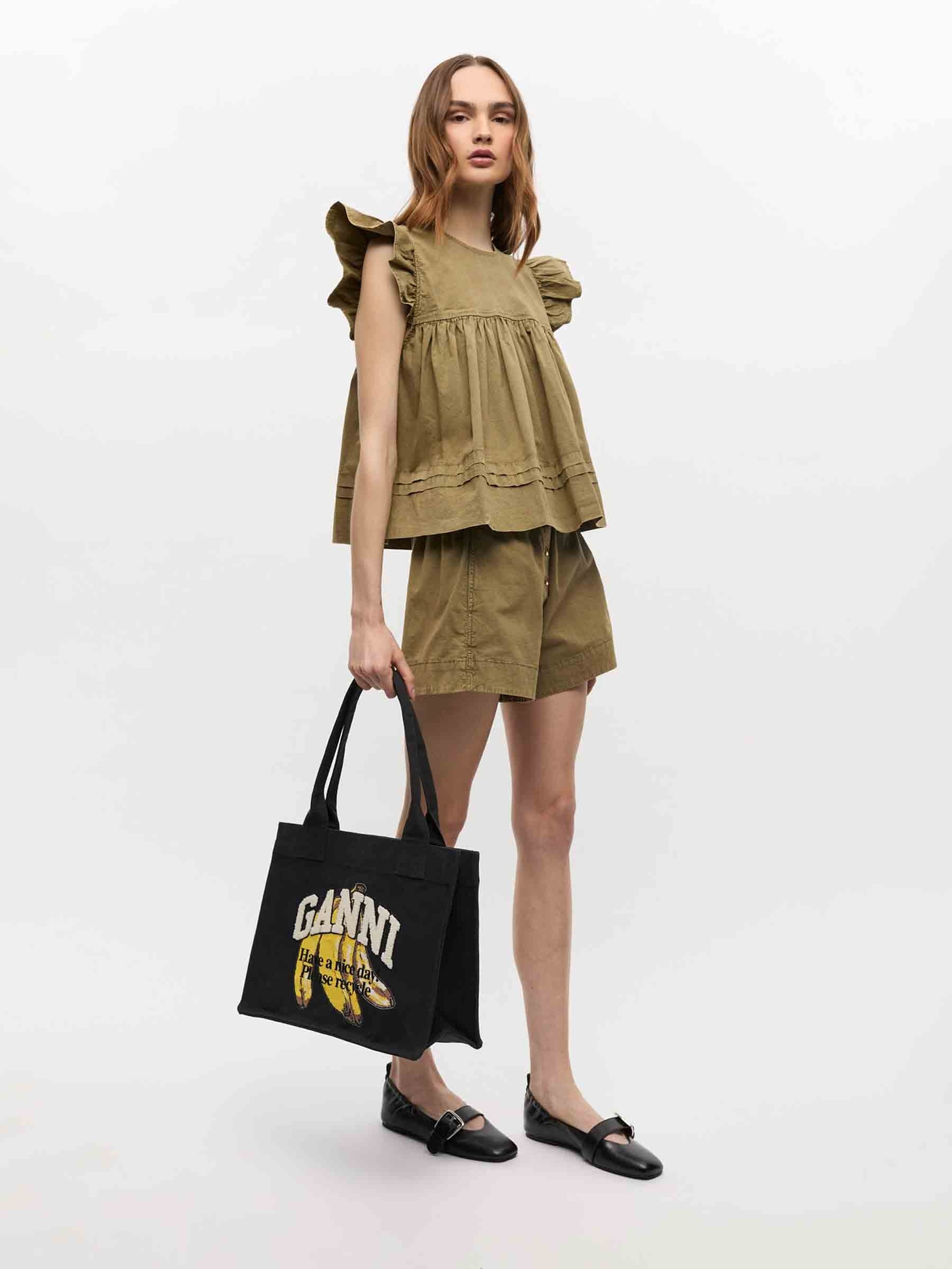 BANANA PRINT TOTE BAG - 2