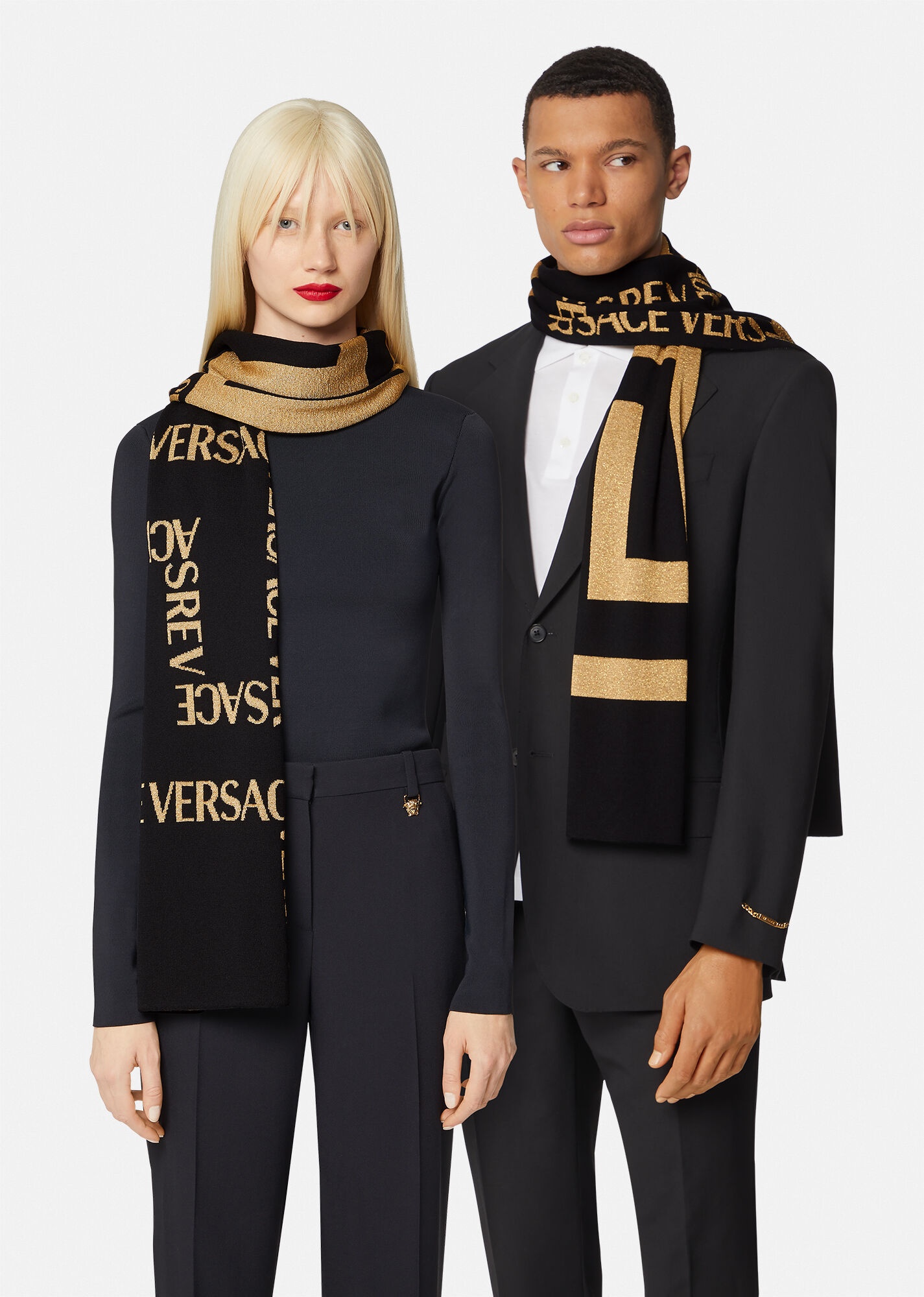 Greca Jacquard Scarf - 3