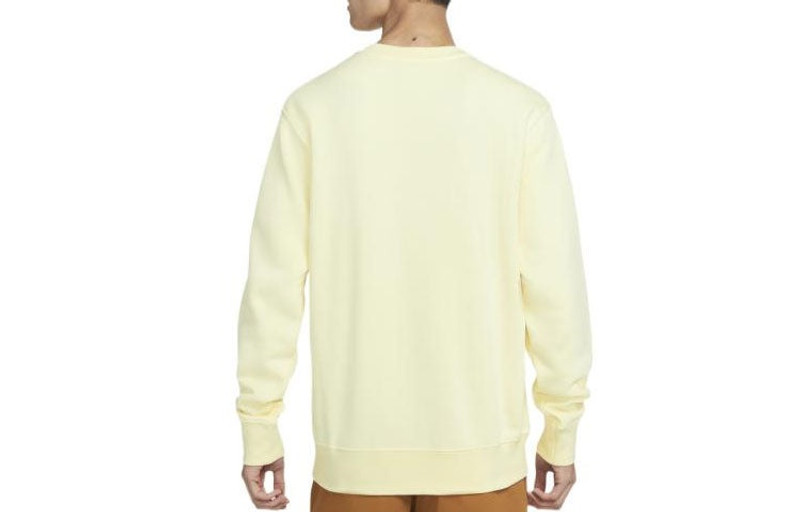 Nike Nike Sportswear Club Fleece Crew 'Light Yellow' BV2663-744 outlook