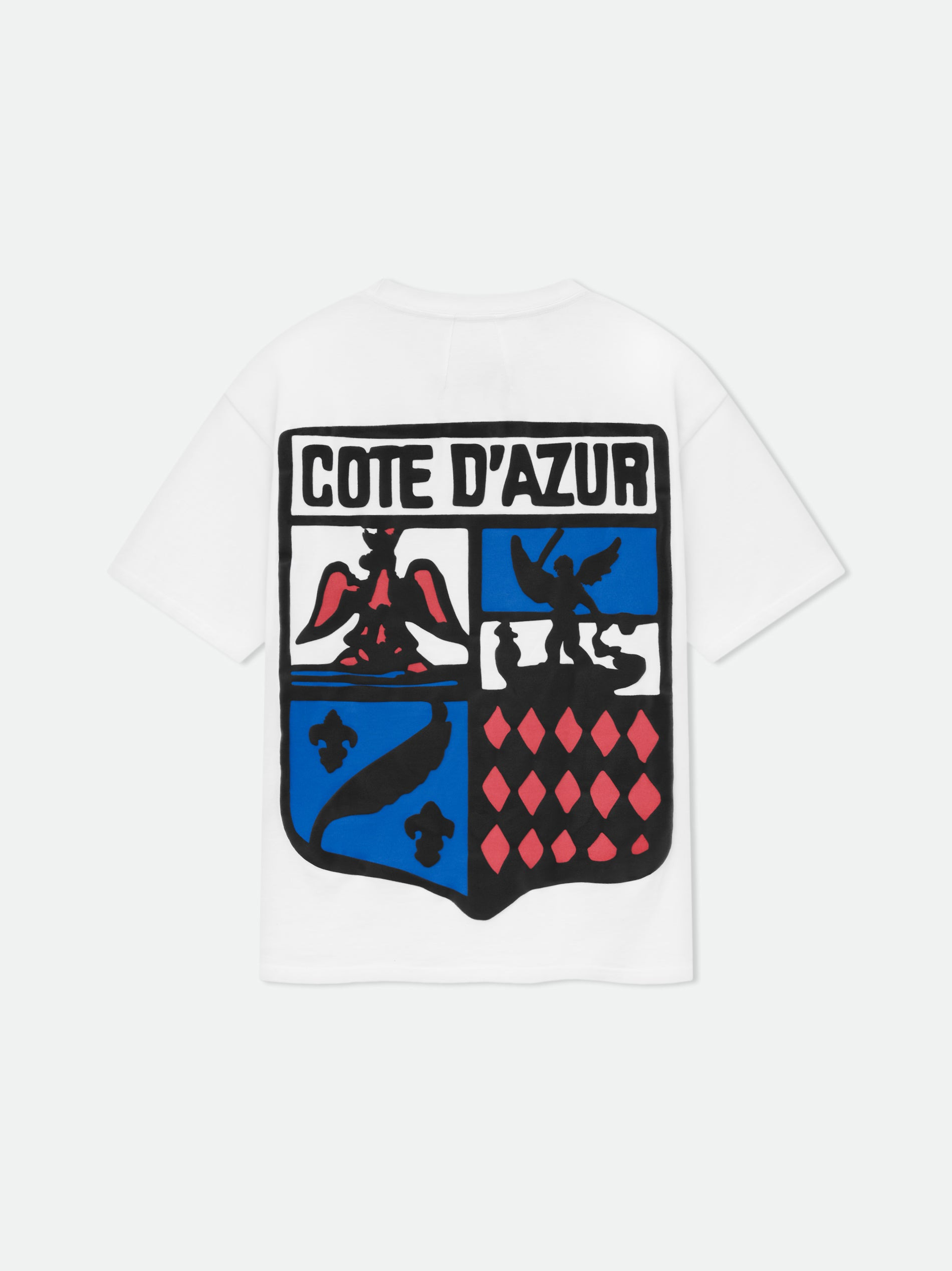 RHUDE COTE D'AZUR CREST OVERSIZED TEE - 3