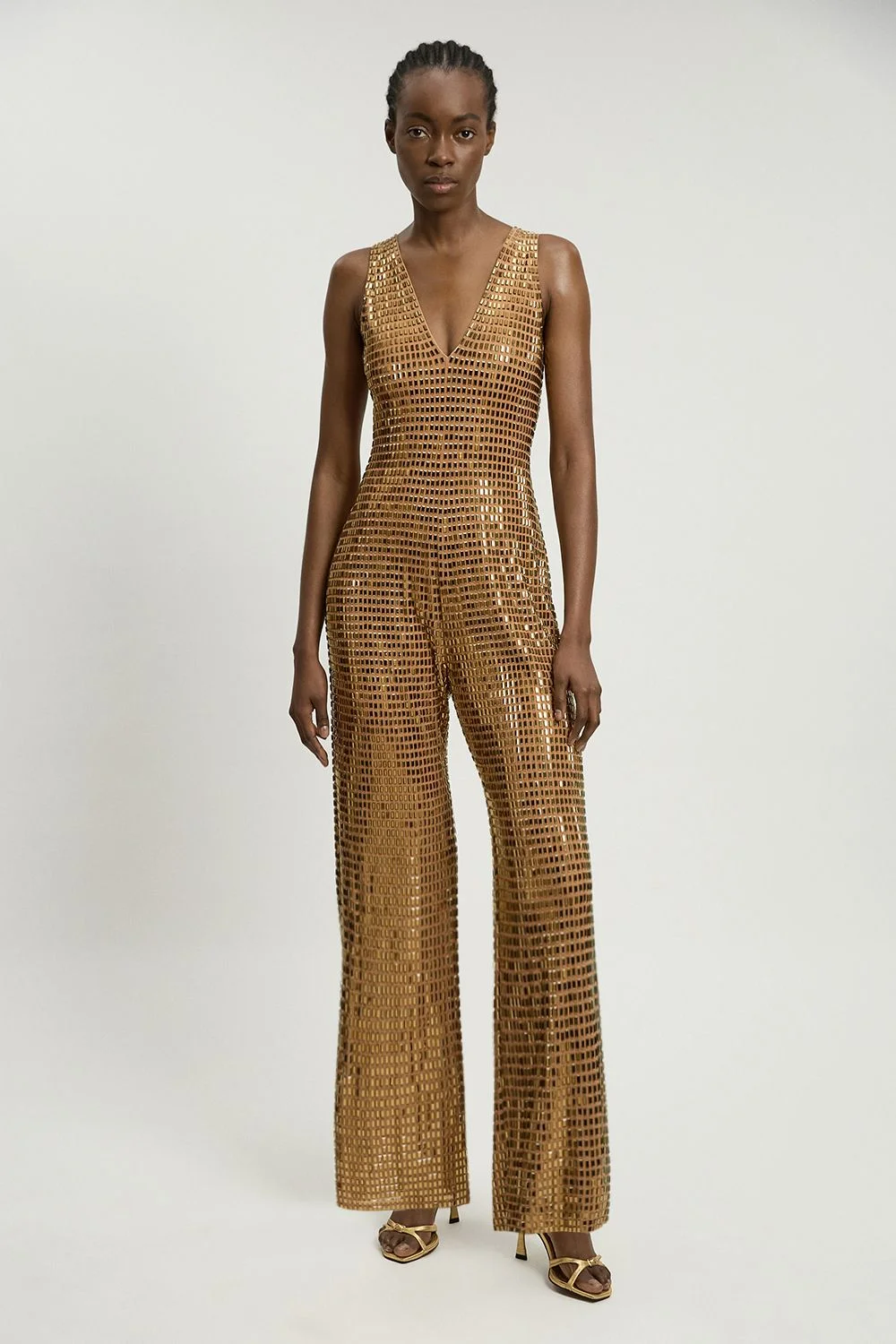 Premium Crystal Embellished Jumpsuit - 1