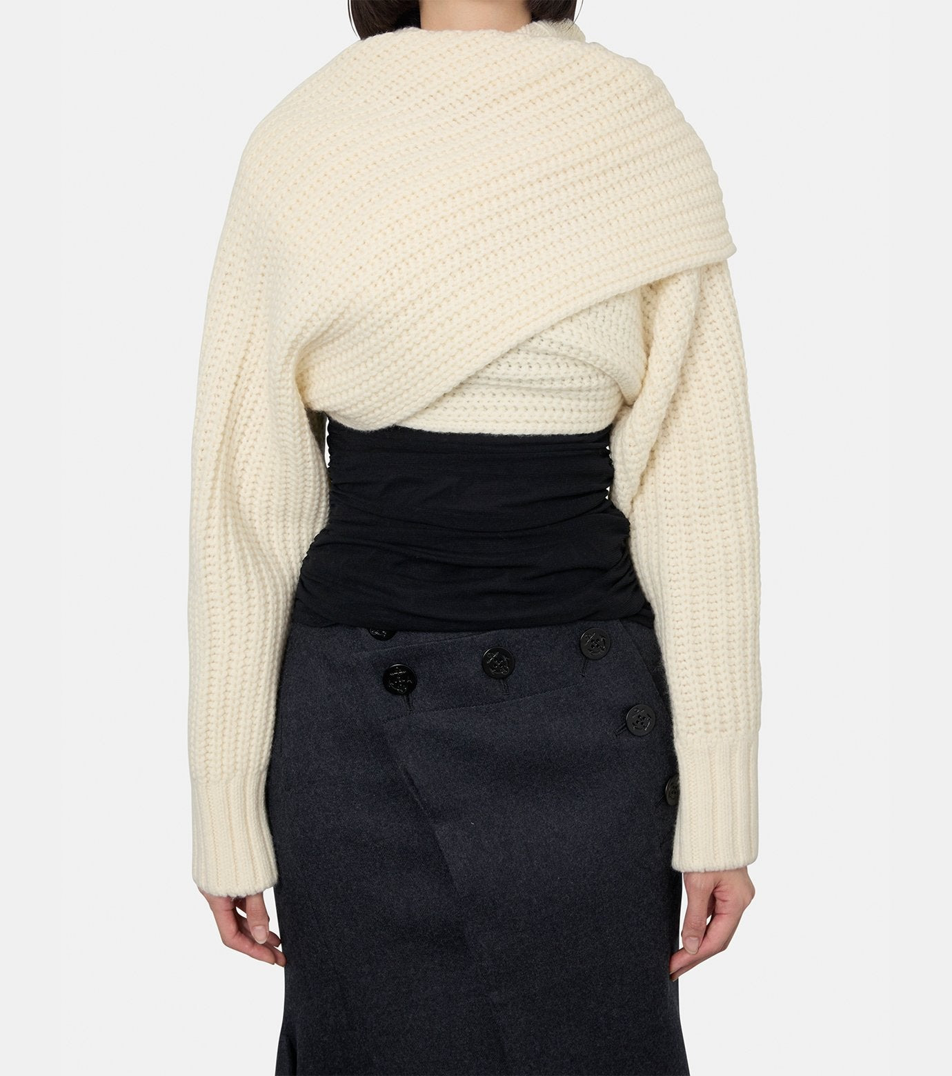 Wool Knit Pullover - 2