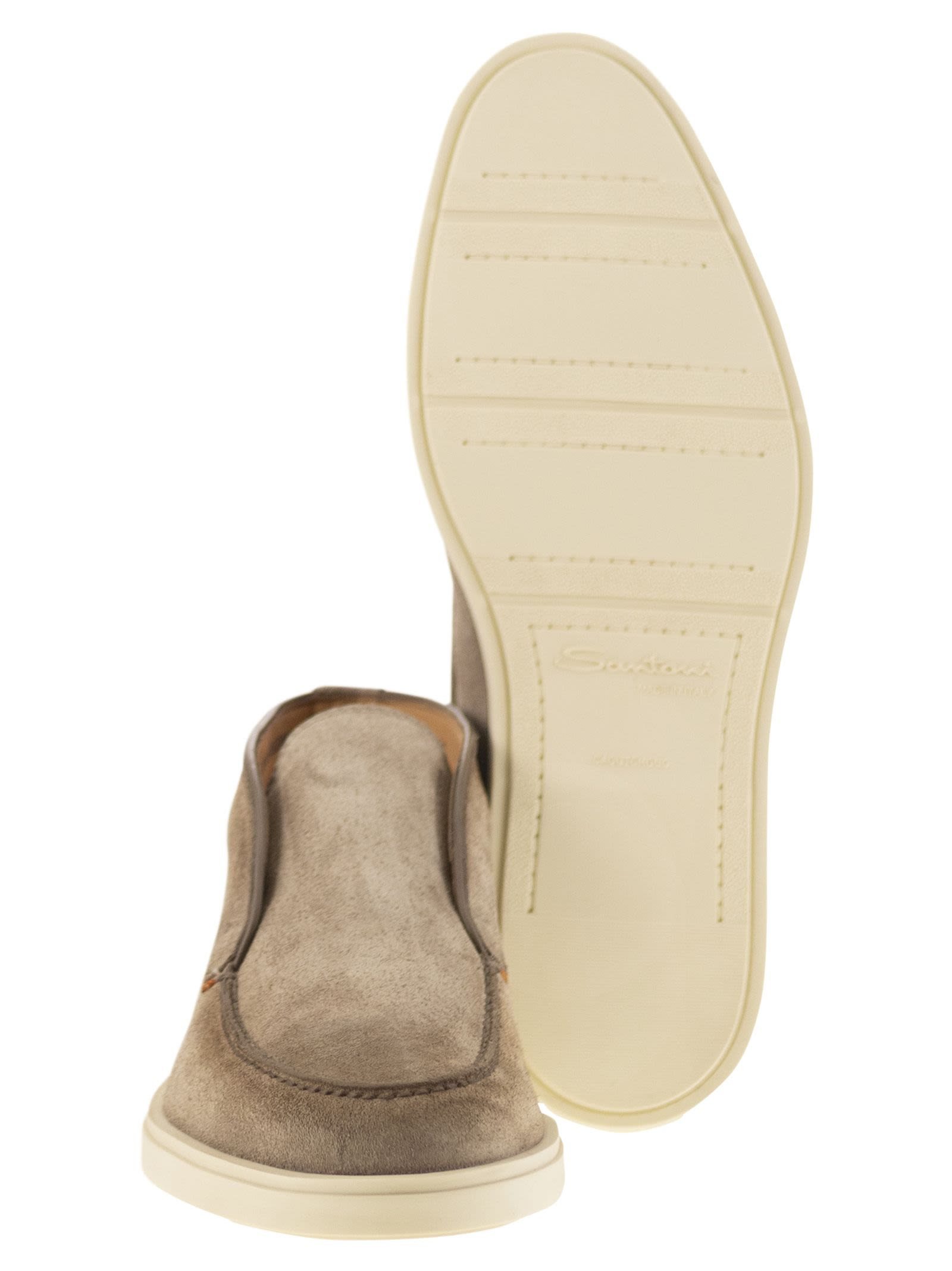Santoni Men Suede Desert Boot - 5