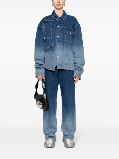 BOTTER gradient-effect mid-rise boyfriend jeans outlook