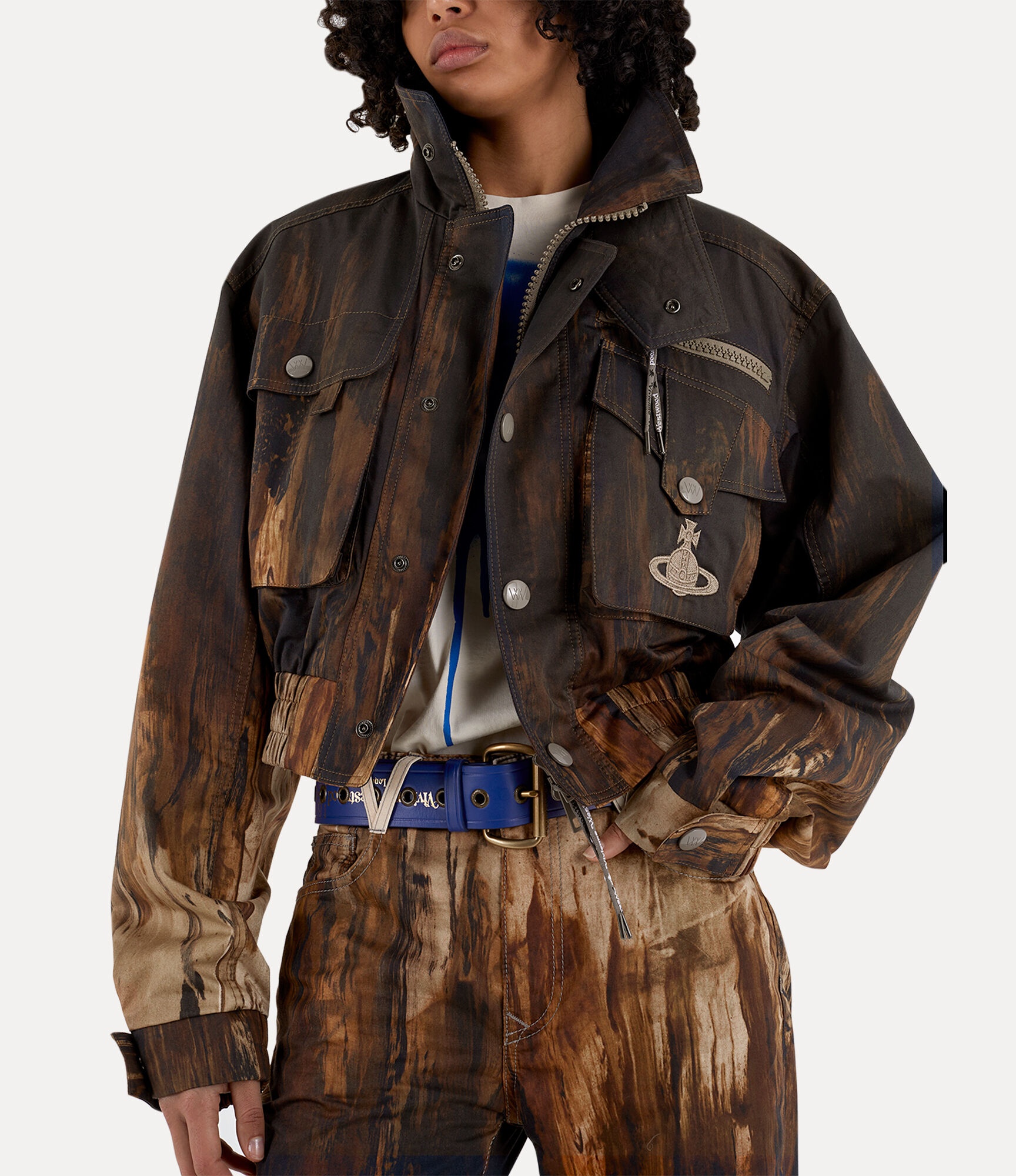 MEMPHIS CROPPED BOMBER - 4
