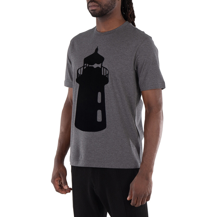 Emporio Armani Graphic-Print Cotton T-Shirt - 2