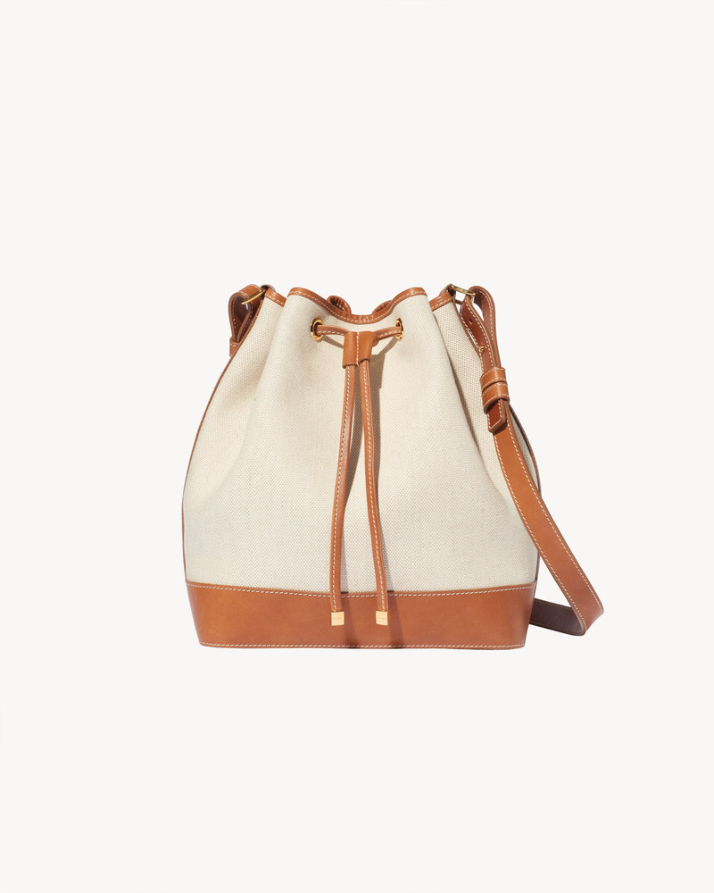 BRIGITTE BUCKET BAG CANVAS 1