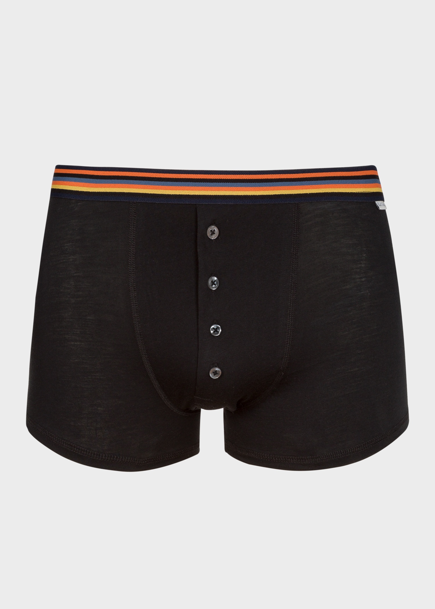 Four-Button Boxer Briefs With 'Artist Stripe' Waistband - 1