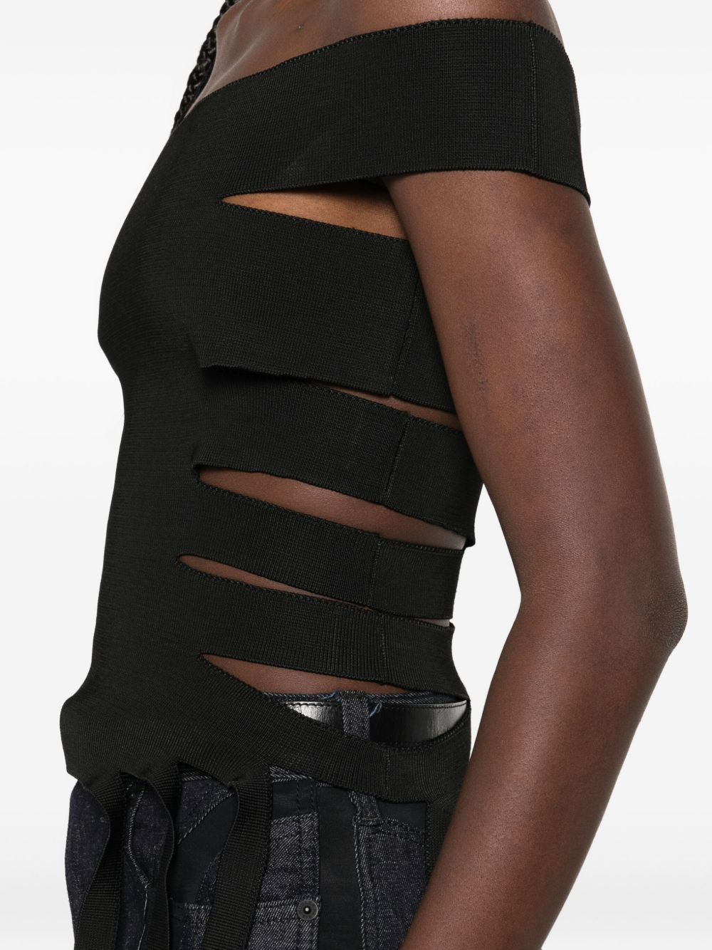 asymmetrical tank-top - 5