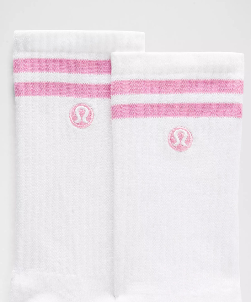 lululemon Unisex Daily Essential Crew Socks *Stripe outlook