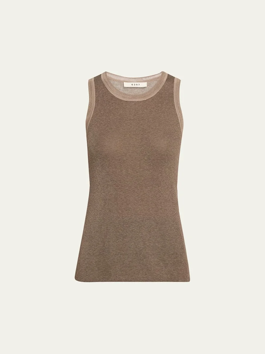 Heirloom Ribbed Tank Top - 1