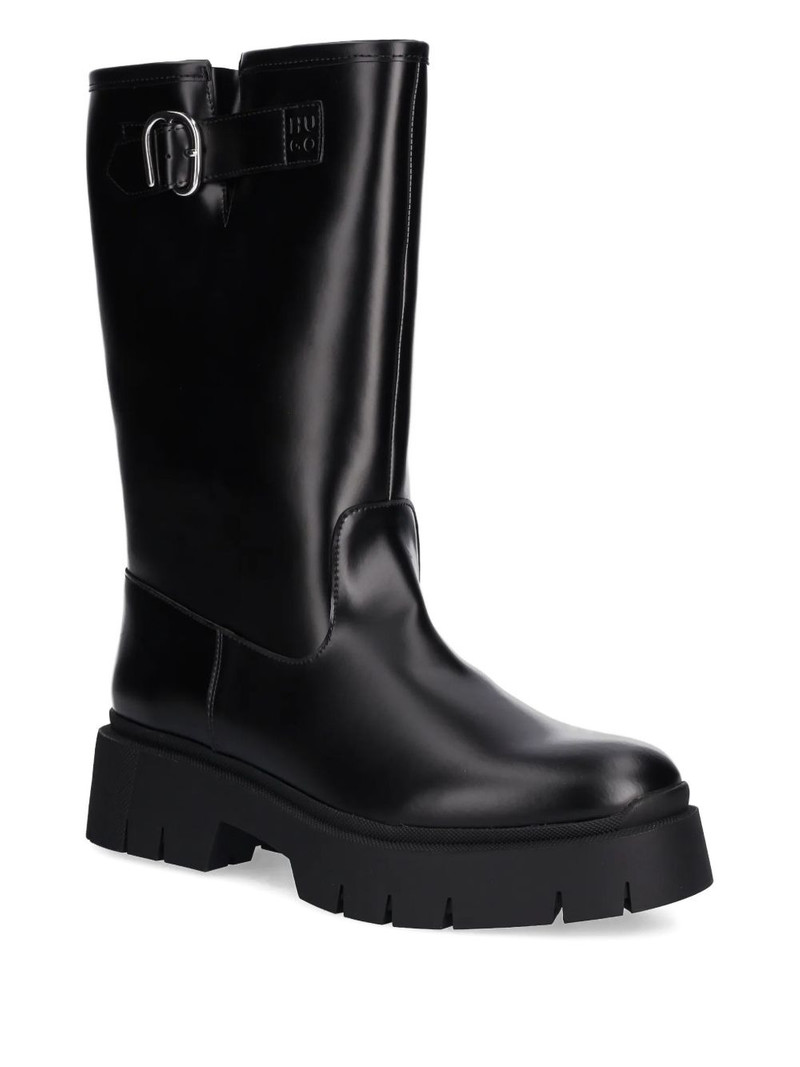 HUGO buckle-detail biker boots outlook