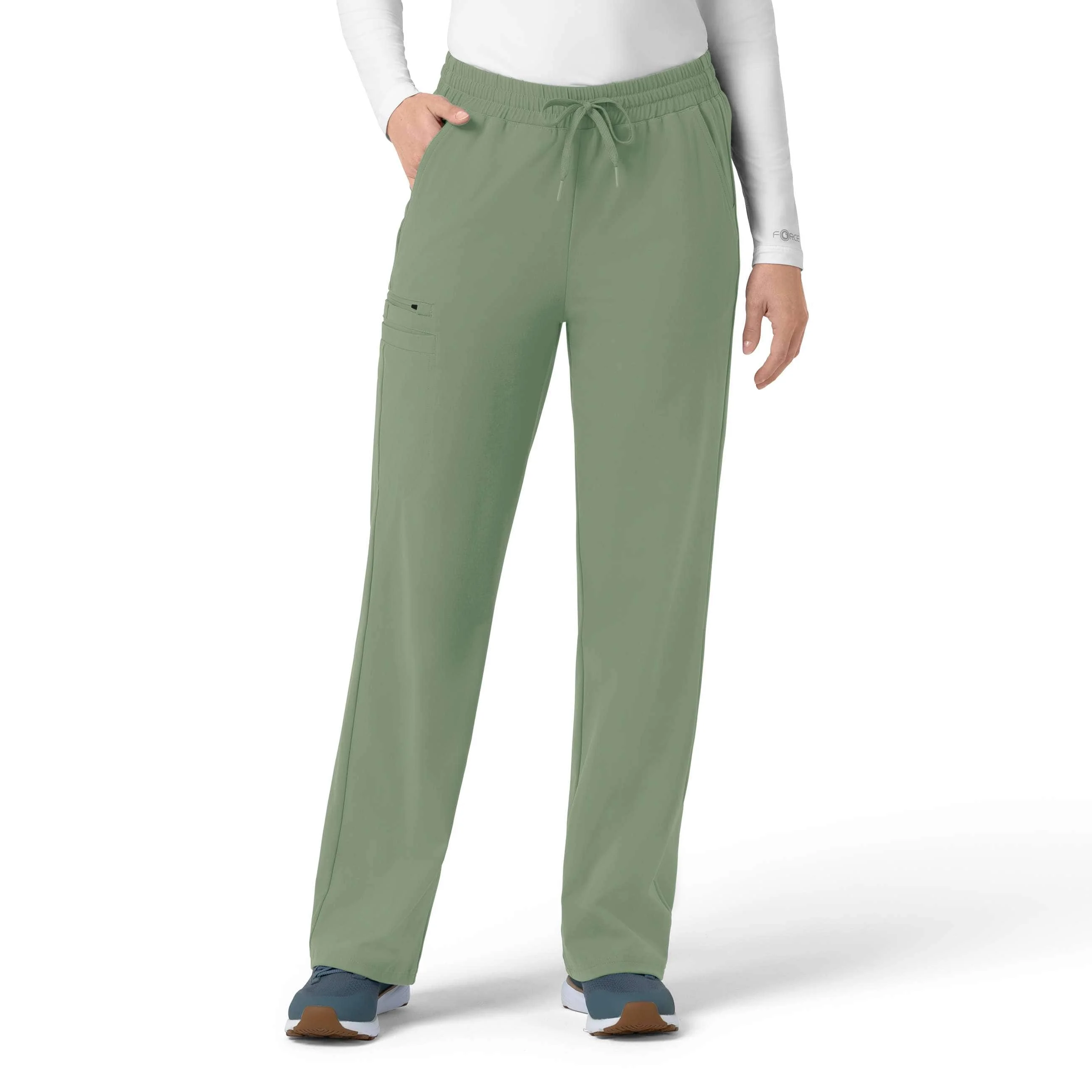 Women's Force Cross-Flex Knit Boot Cut Scrub Pant - 1