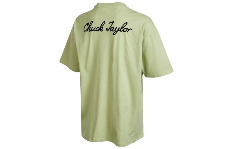 Converse Converse Chuck Taylor Shoe Patch T-Shirt 'Green' 10020931-A18 outlook