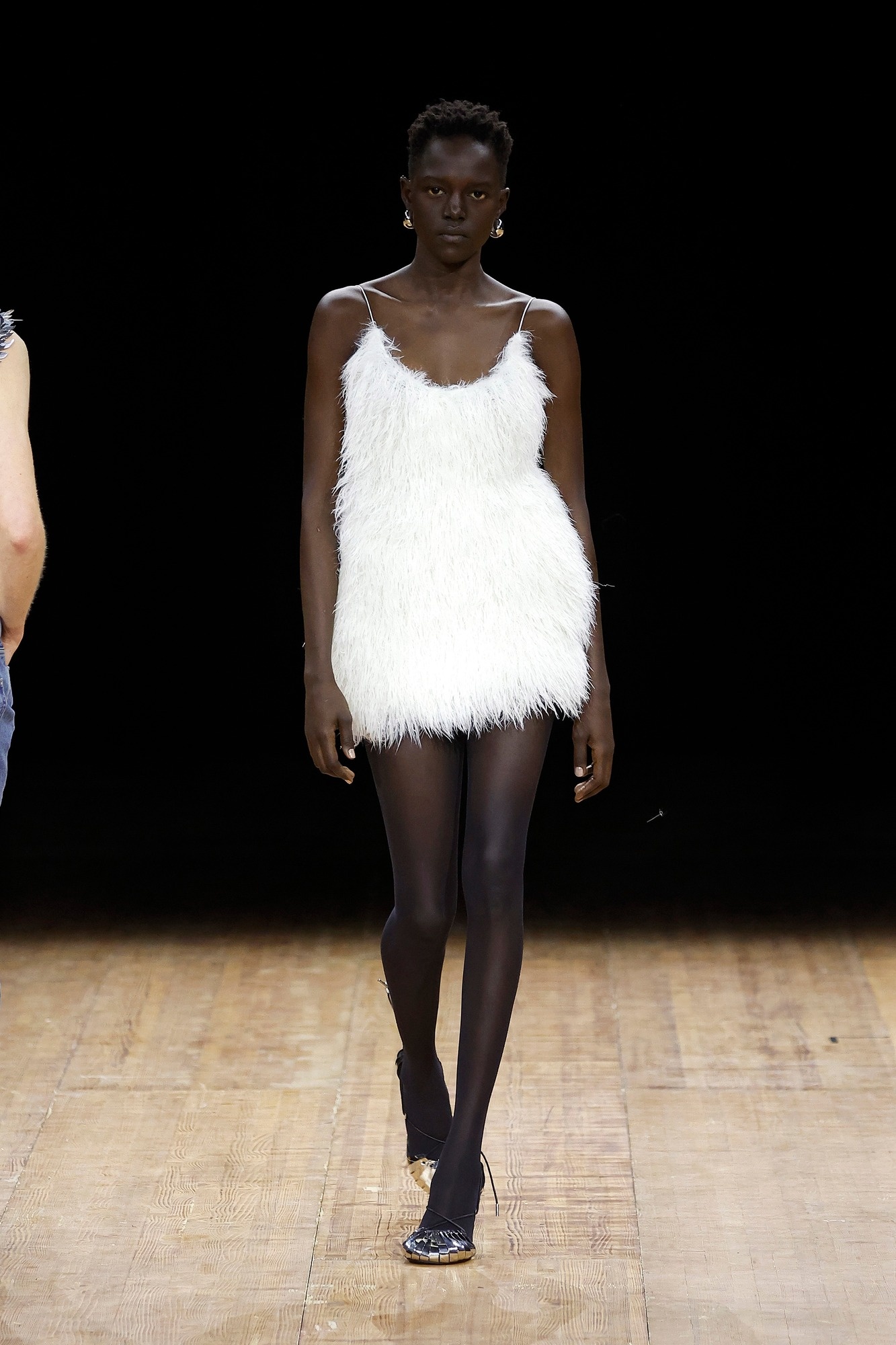 Feather minidress - 6
