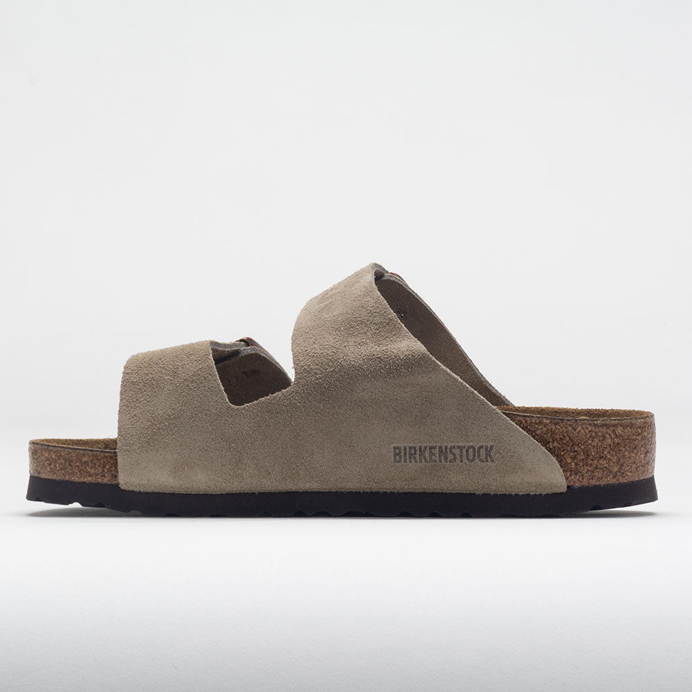 Birkenstock Arizona Suede Leather Narrow Unisex Taupe - 3
