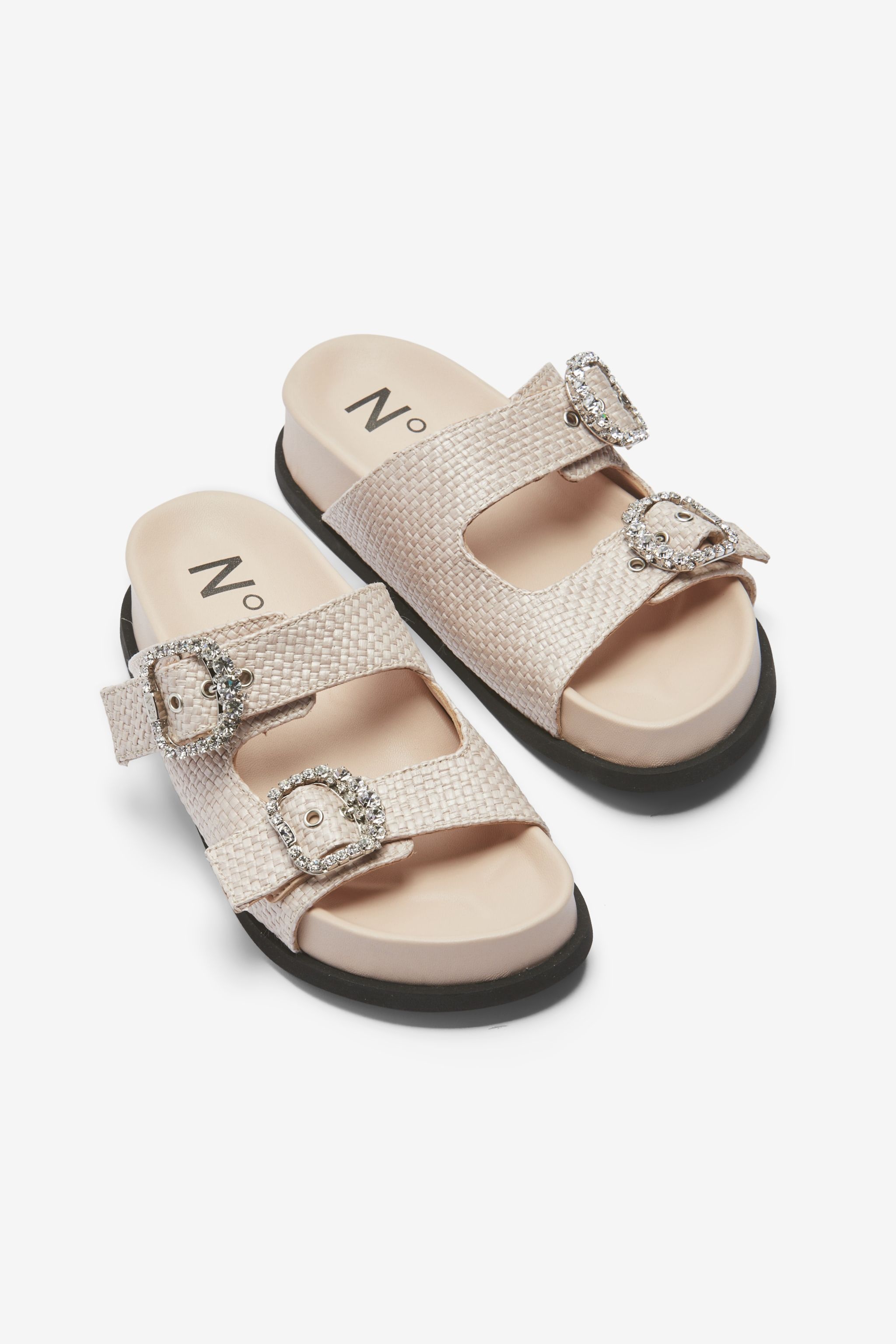 CRYSTAL-EMBELLISHED SANDALS - 4