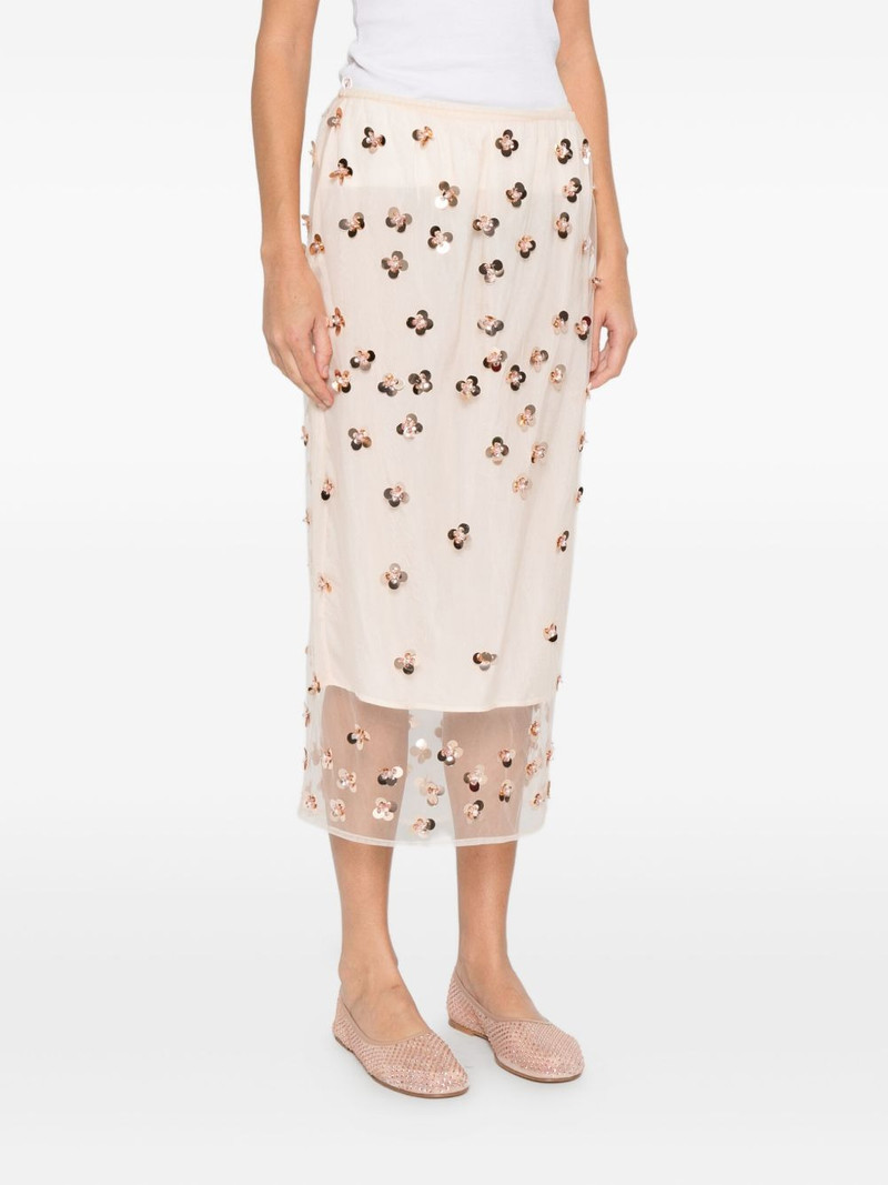 flower-detail midi skirt 3