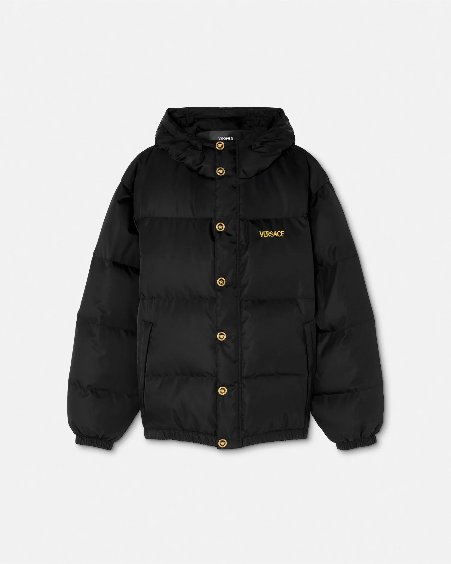 Embroidered Puffer Jacket - 1