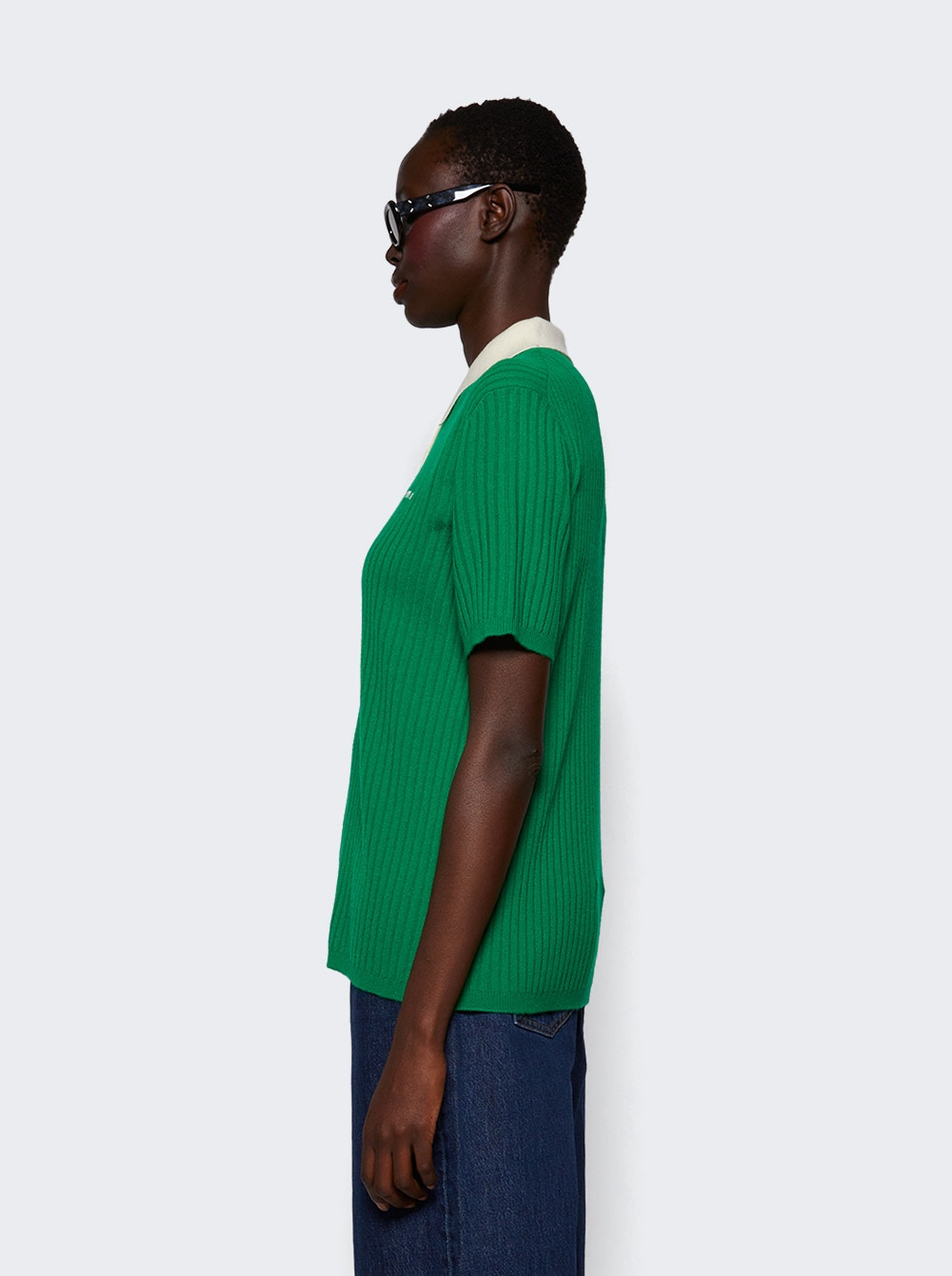 Polo Rib Shirt Prato And Naturale - 4