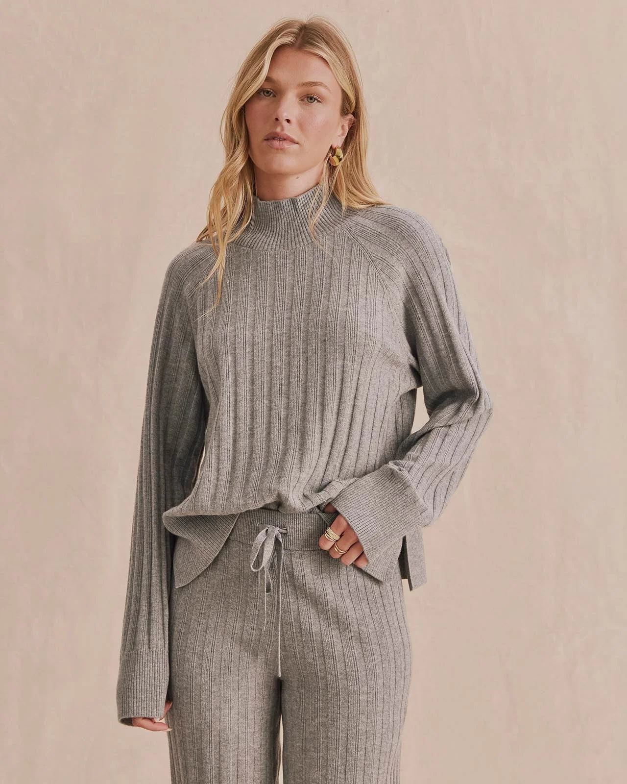 Logan Sweater Mock Neck - 1
